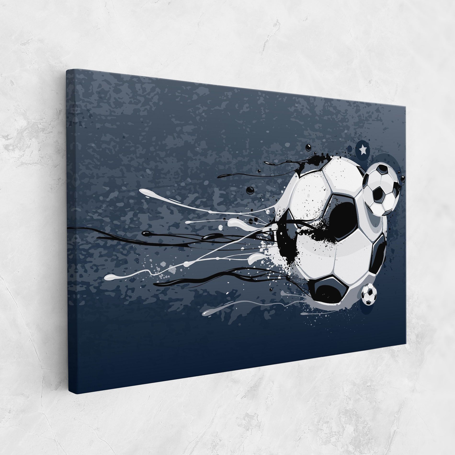 Blue Football mockup 1