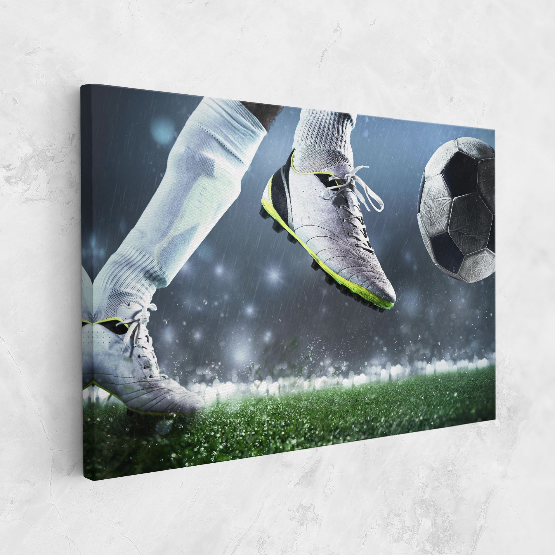 Close Up Football Scene mockup 1