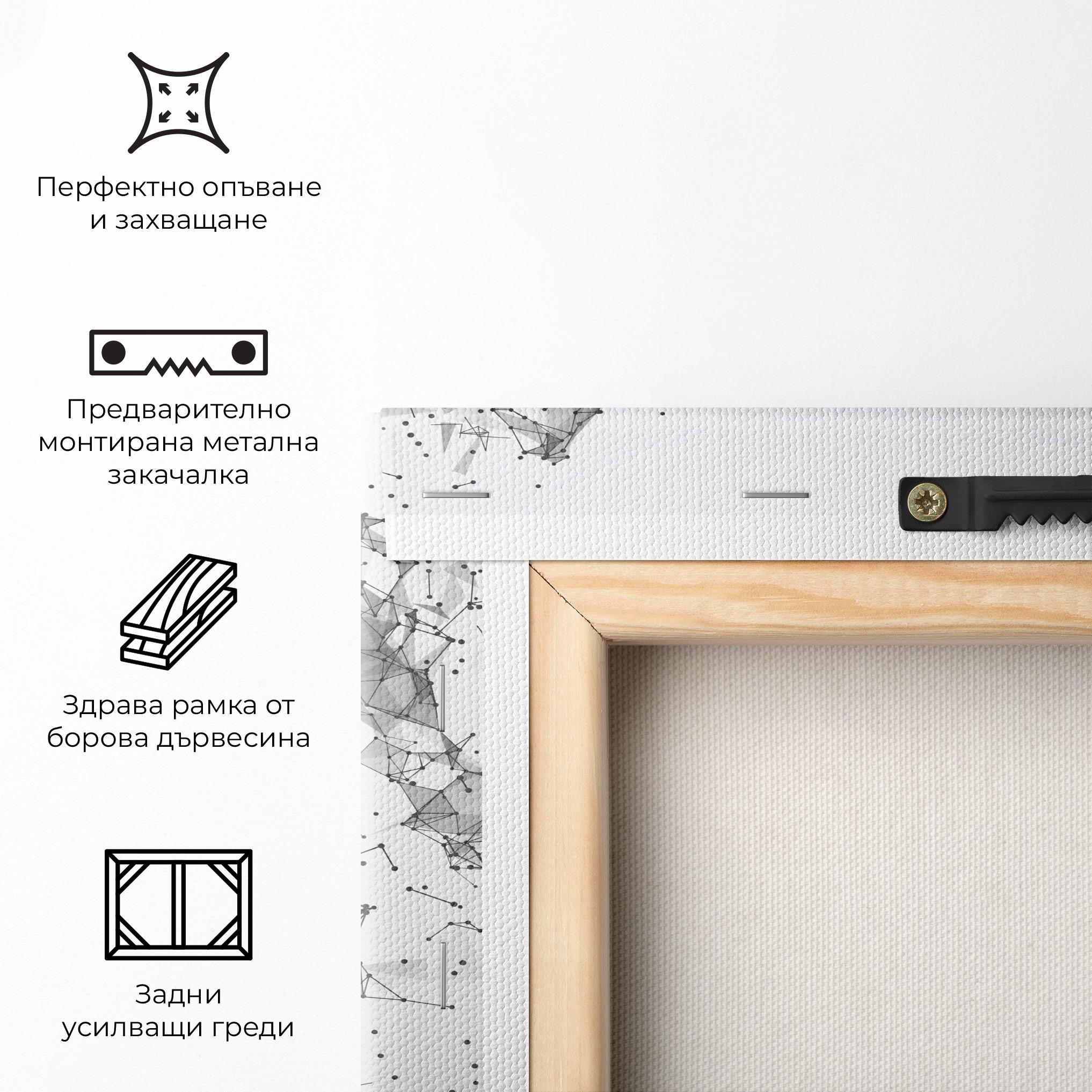 Картина на платно Football Orange Ball mockup 5