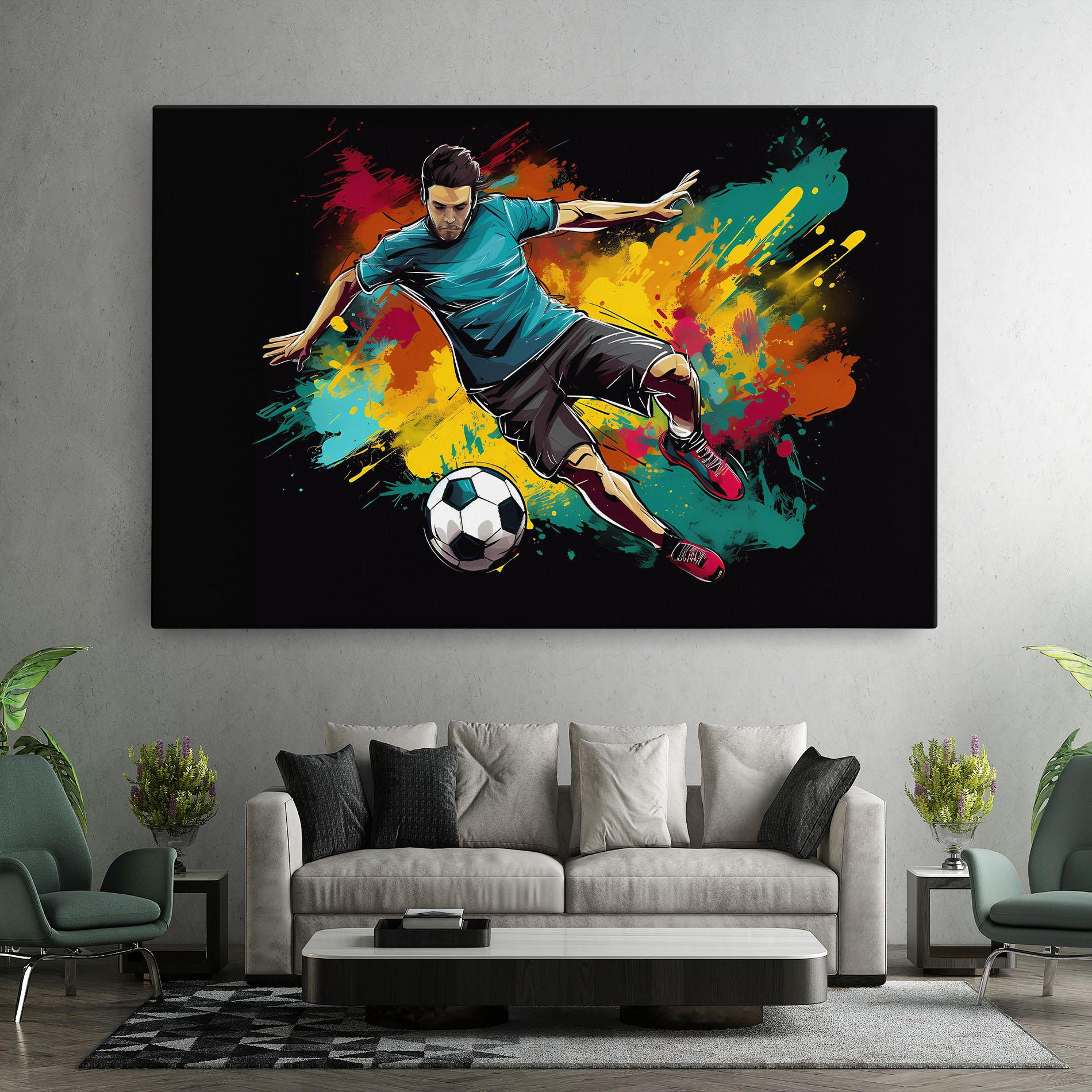 Картина на платно Foot Force mockup 7