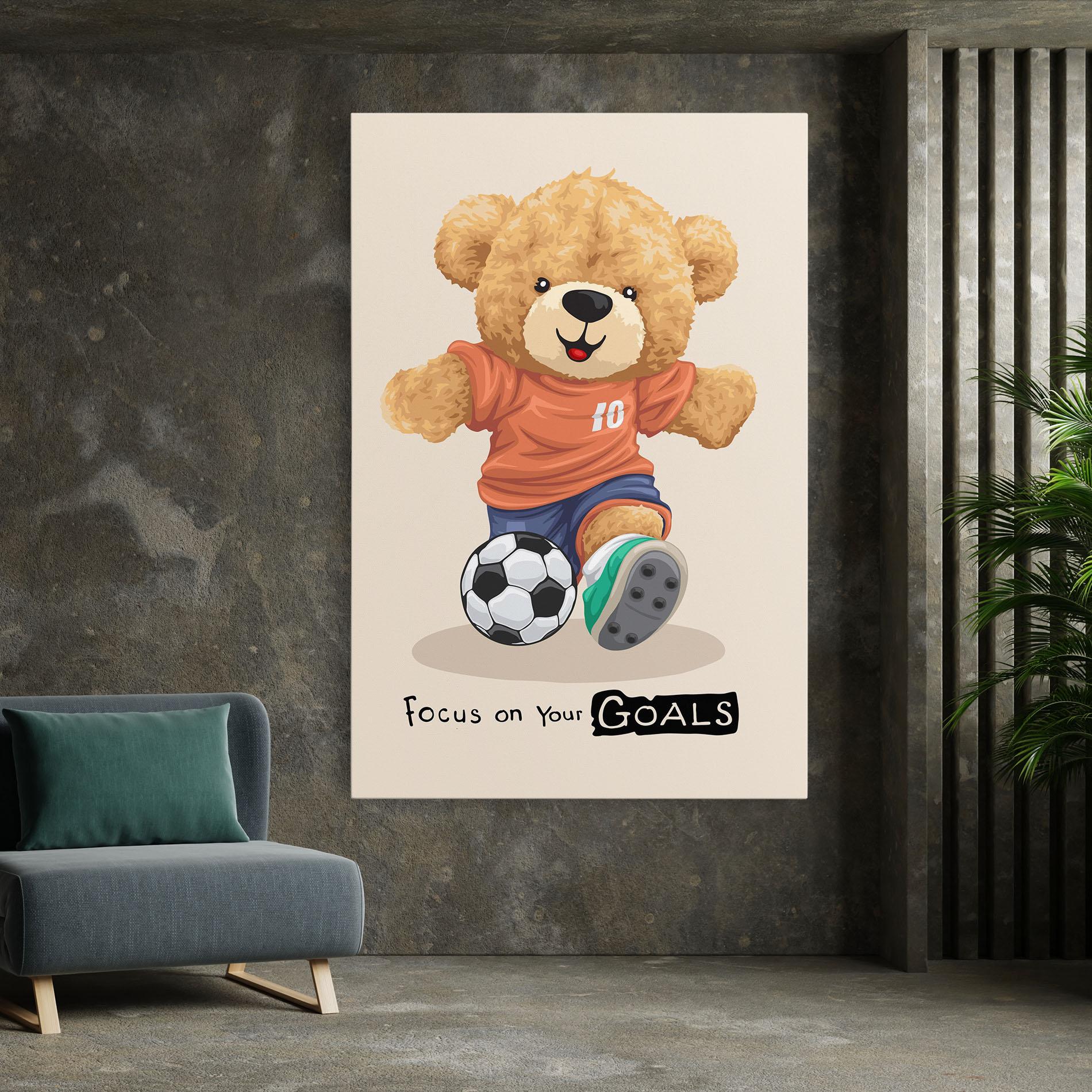 Картина на платно Goals Focus mockup 7