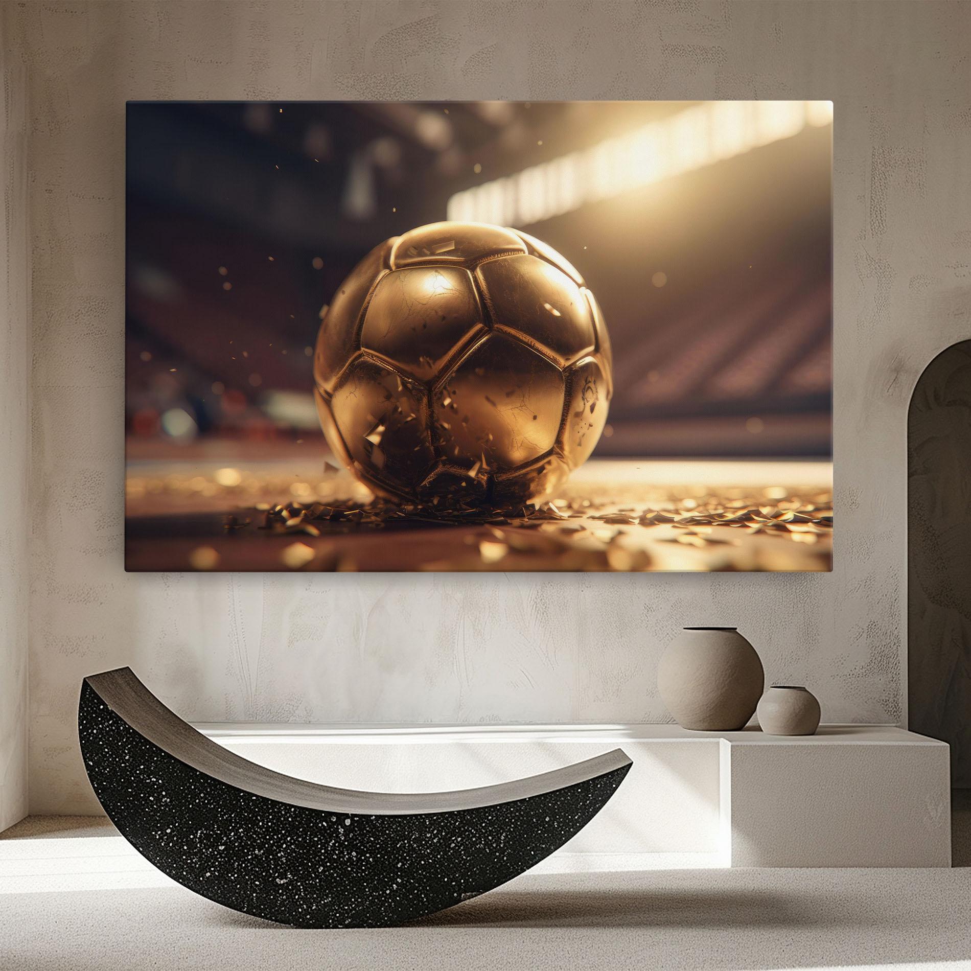 Картина на платно Award For Football mockup 8