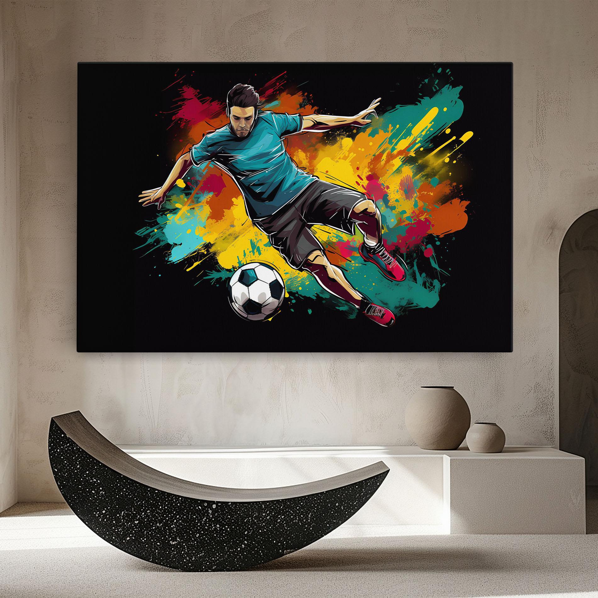 Картина на платно Foot Force mockup 8