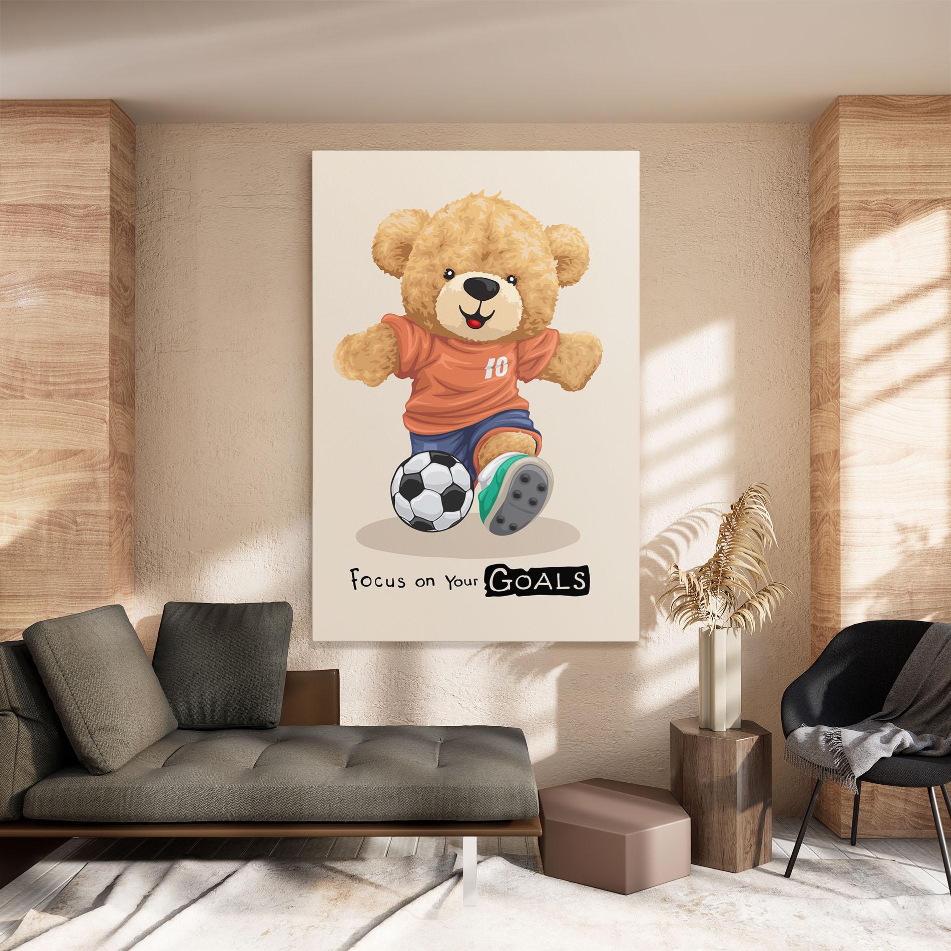 Картина на платно Goals Focus mockup 8