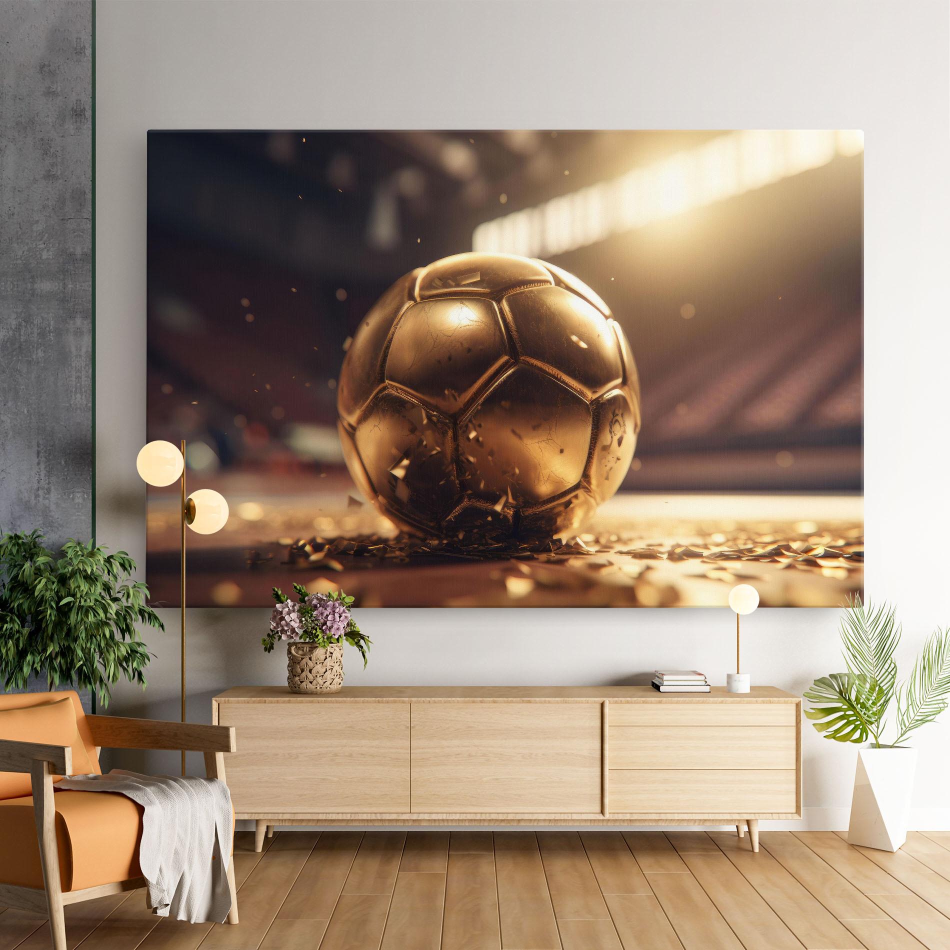 Картина на платно Award For Football mockup 9