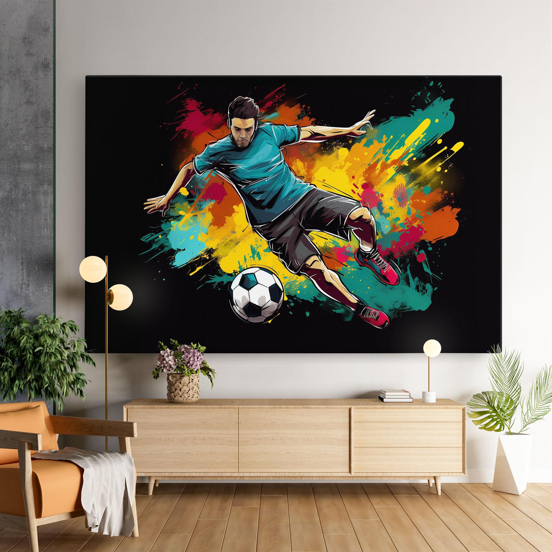 Картина на платно Foot Force mockup 9