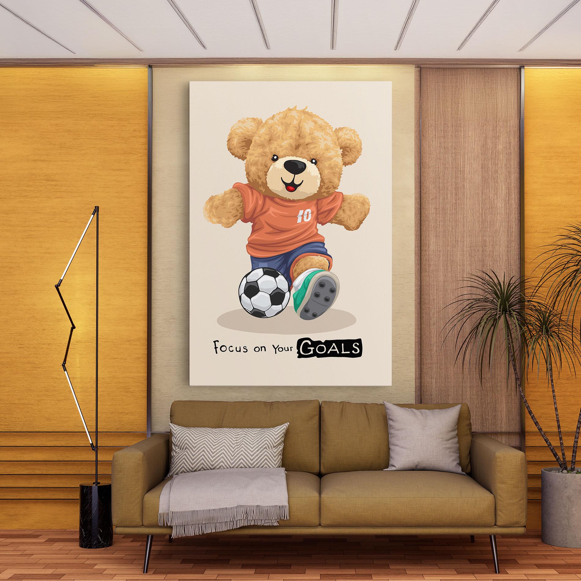 Картина на платно Goals Focus mockup 9