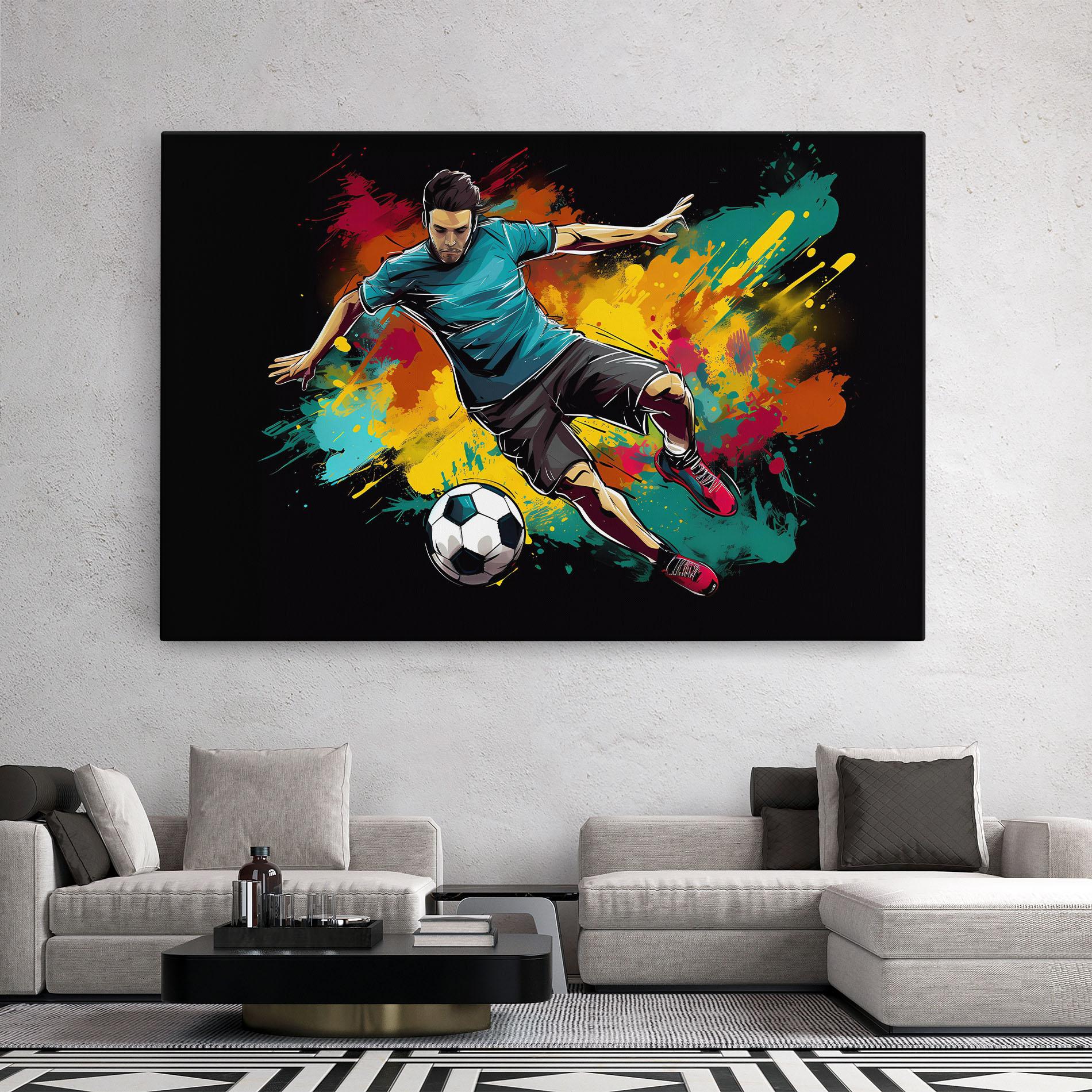 Картина на платно Foot Force mockup 2