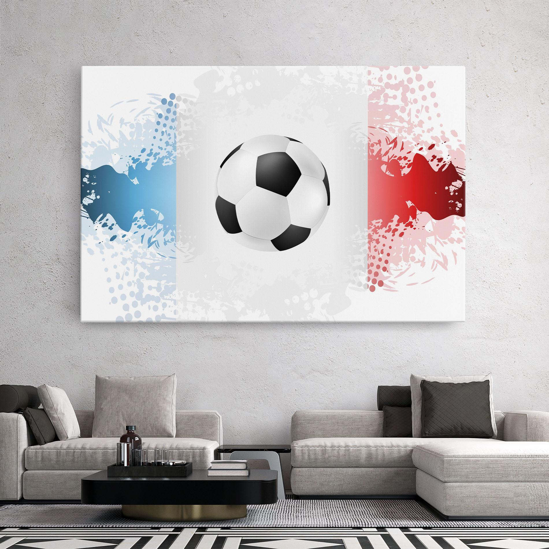 Картина на платно France Football mockup 2