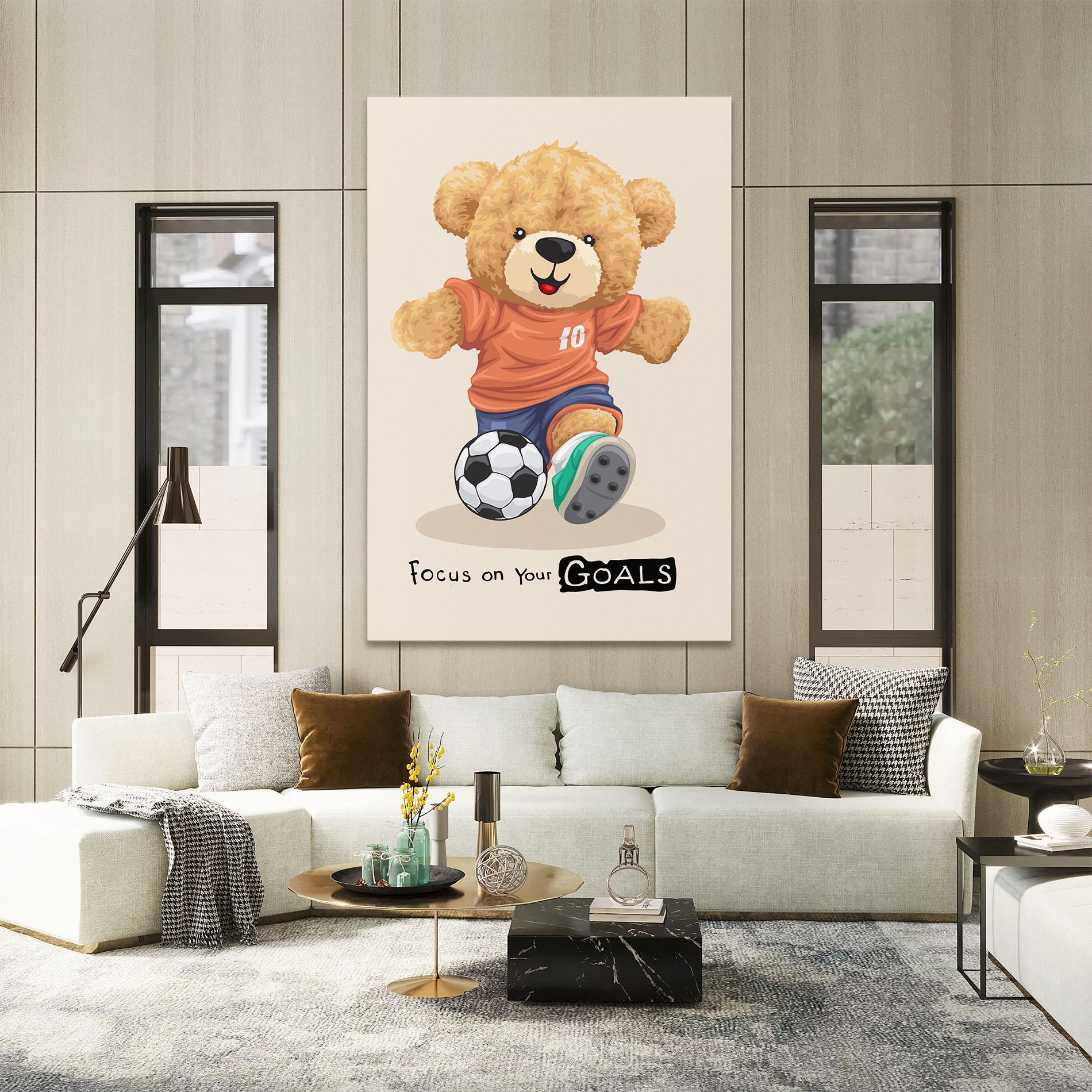 Картина на платно Goals Focus mockup 2