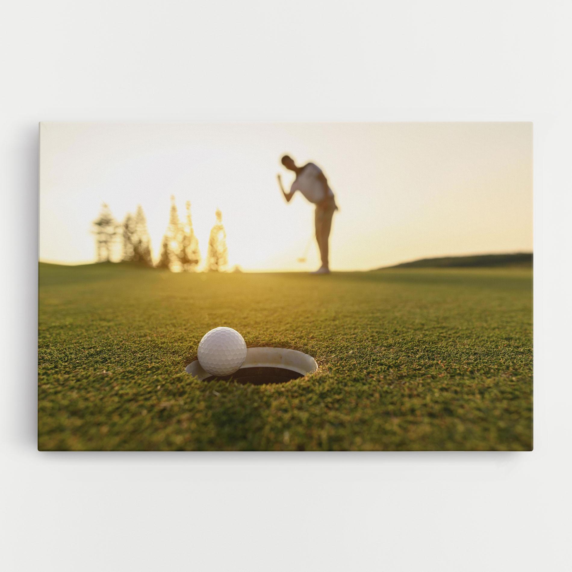 Картина на платно Golfer Concept mockup 0
