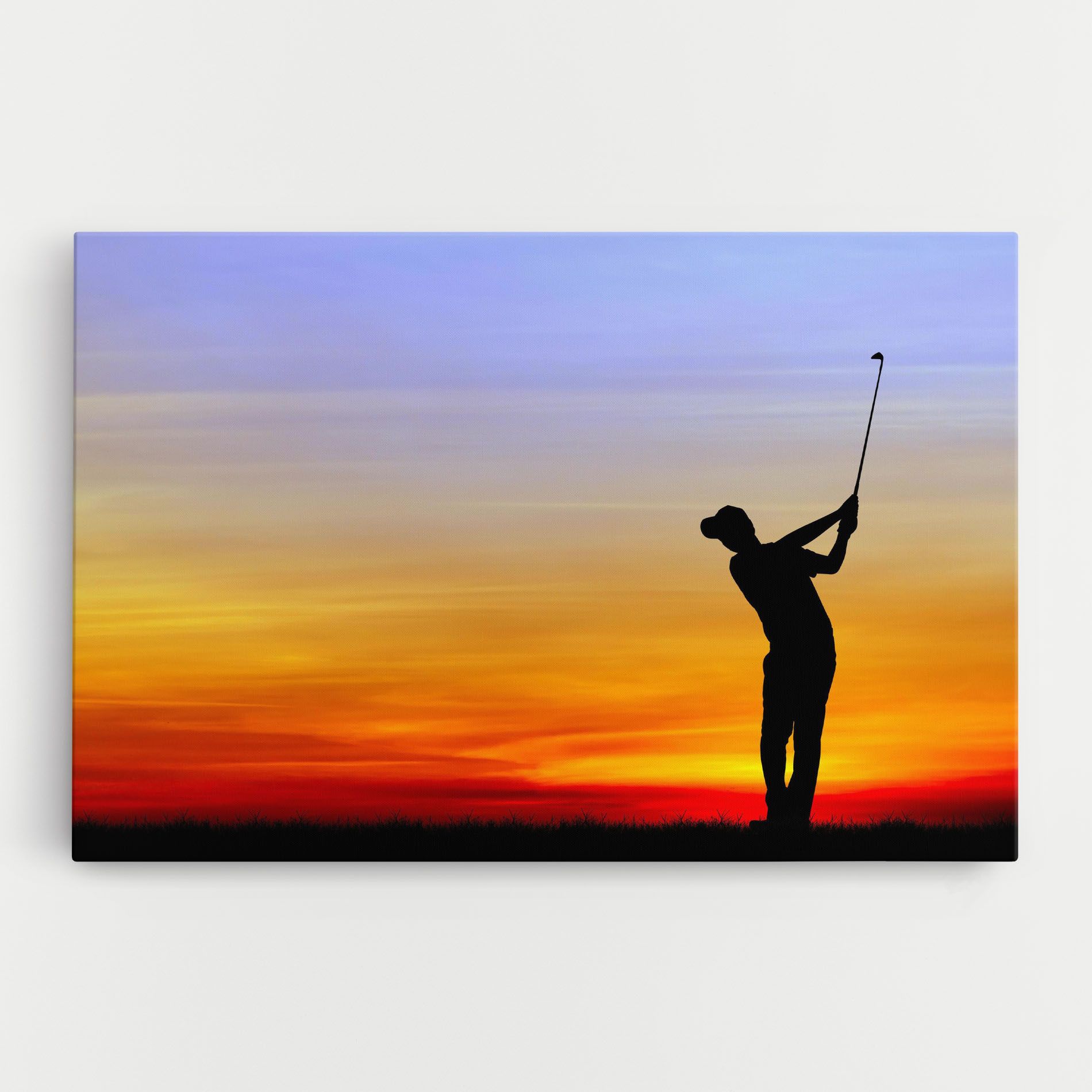 Playing Golf Sunrise mockup 0