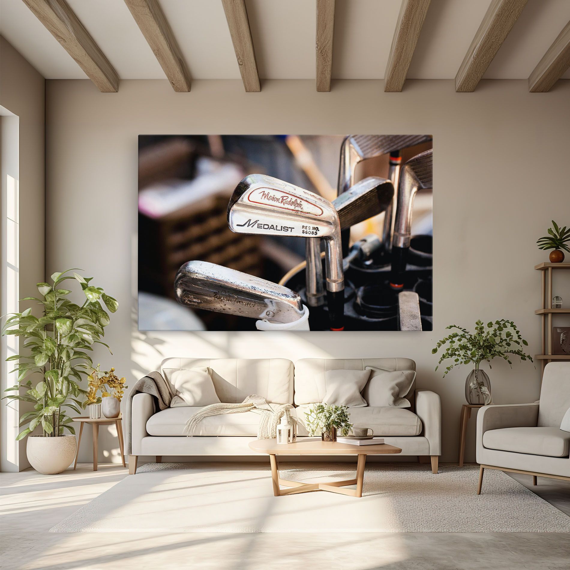 Silver Golf Club mockup 6