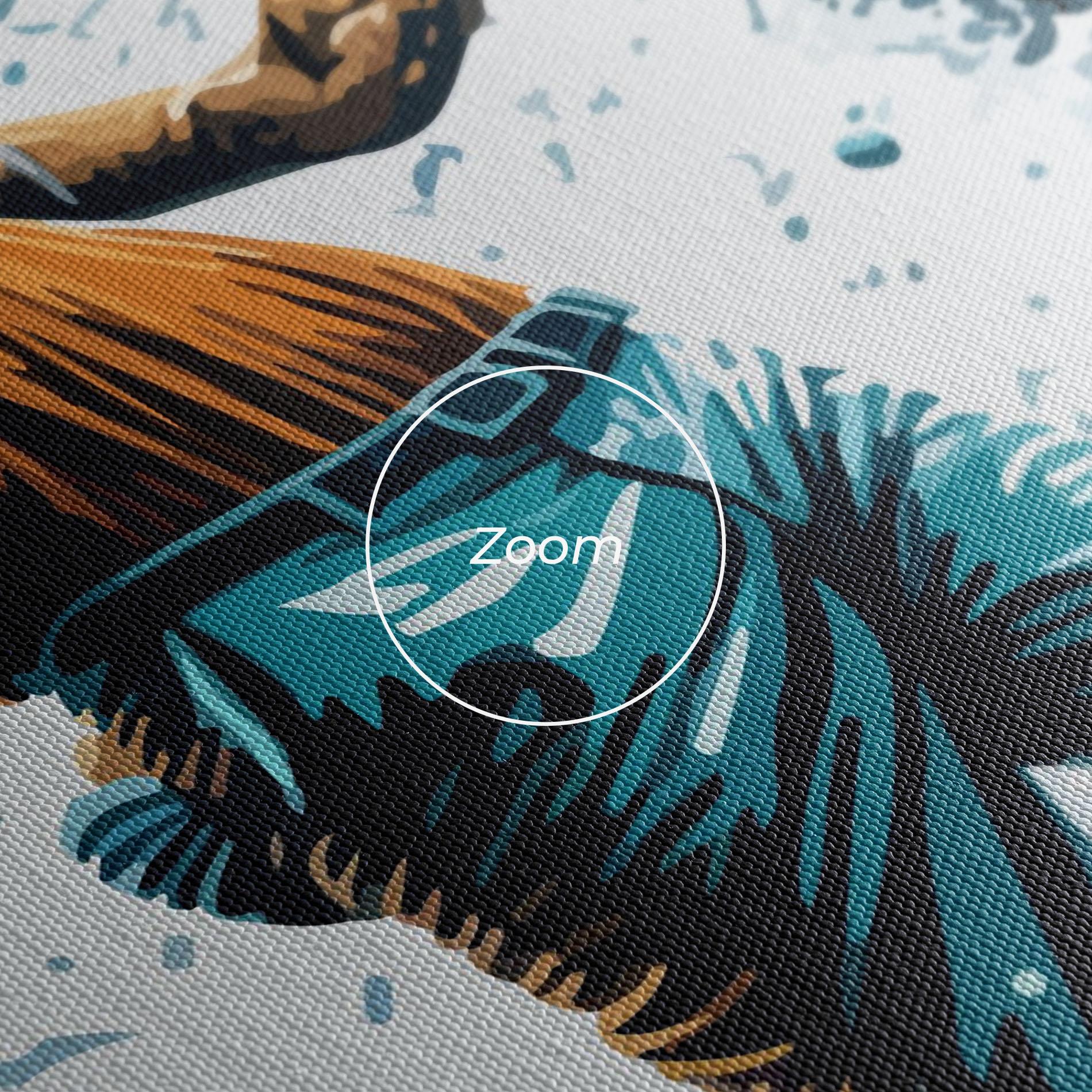 Картина на платно Golf On Grey mockup 3