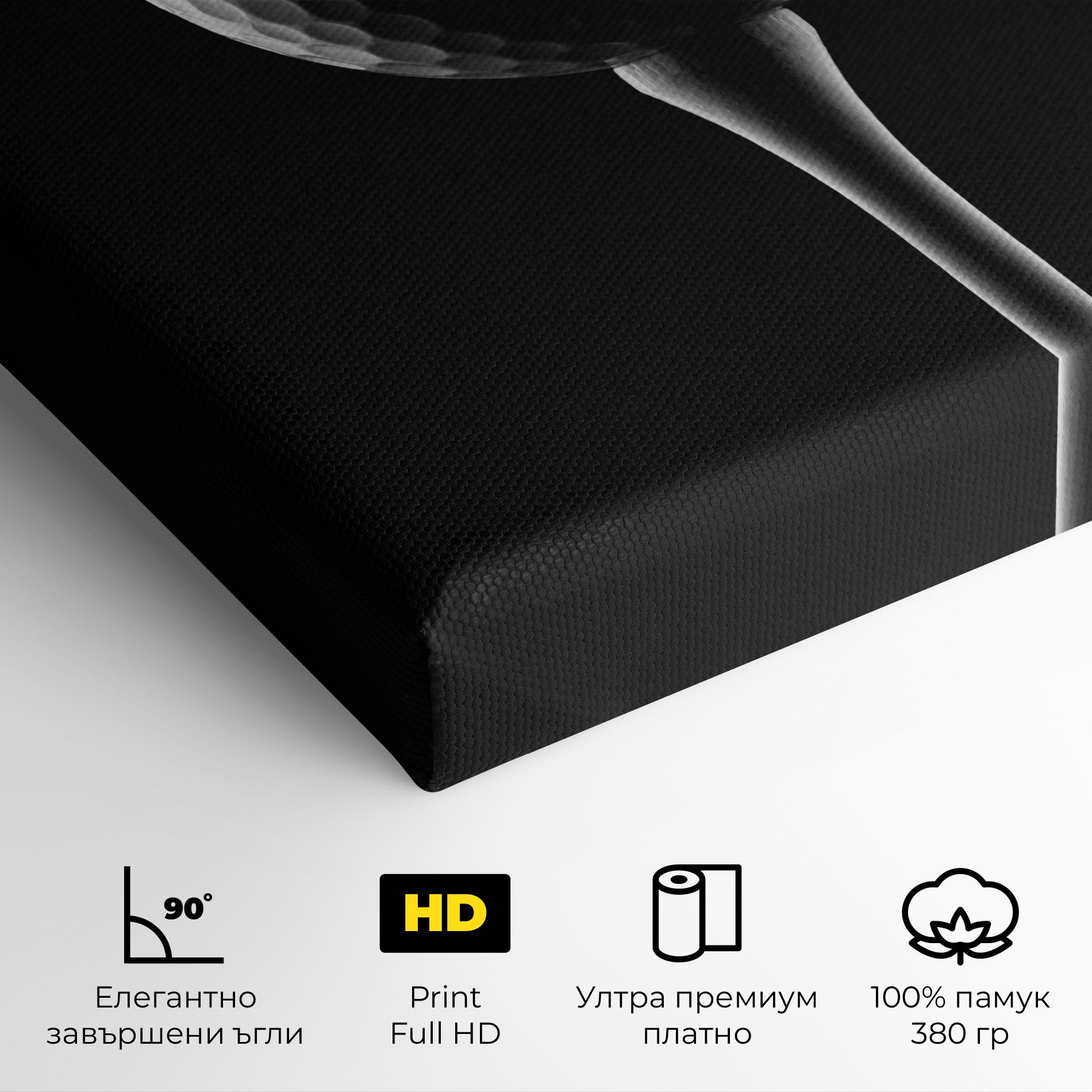 Golf Ball Black mockup 4