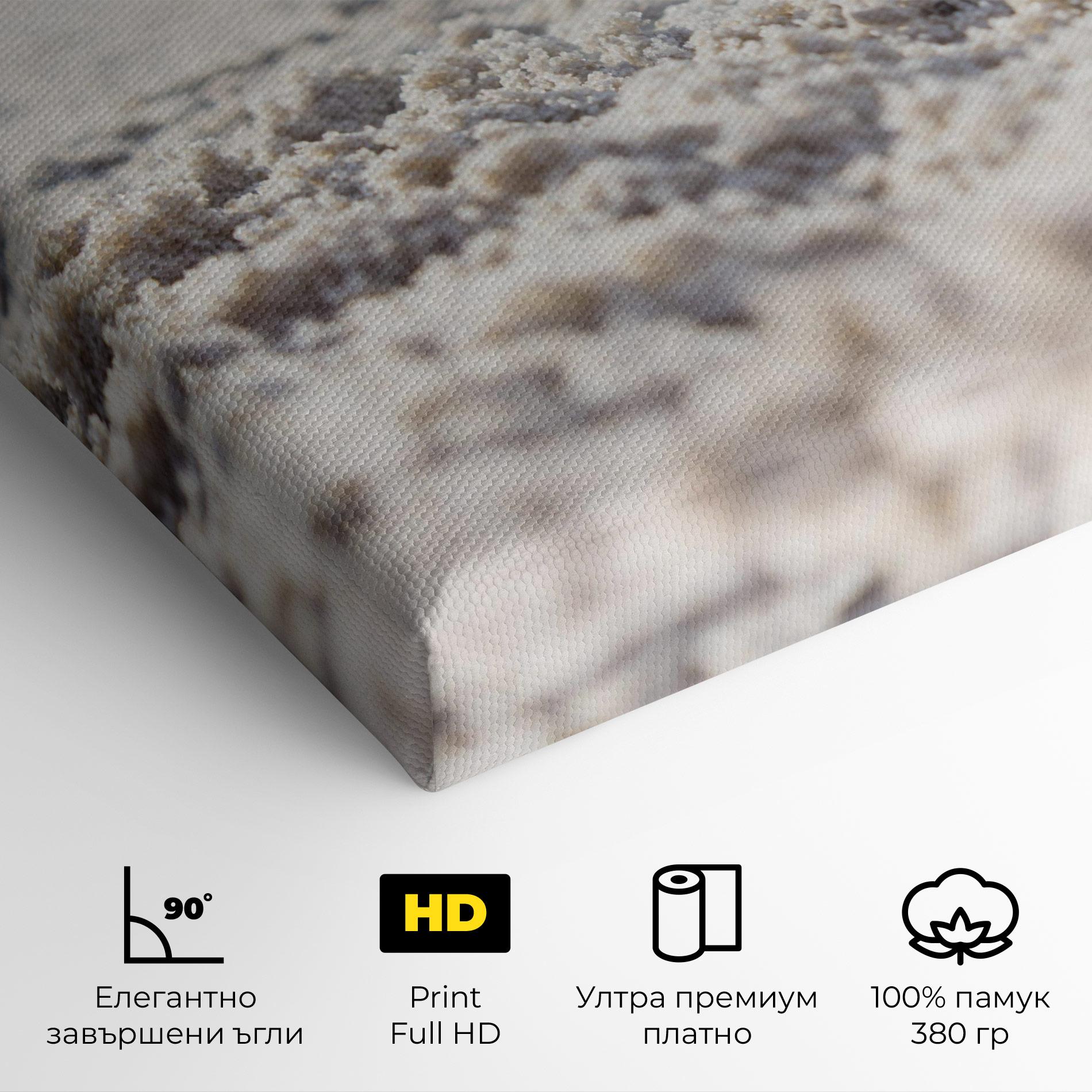 Картина на платно Golf Ball In Sand mockup 4