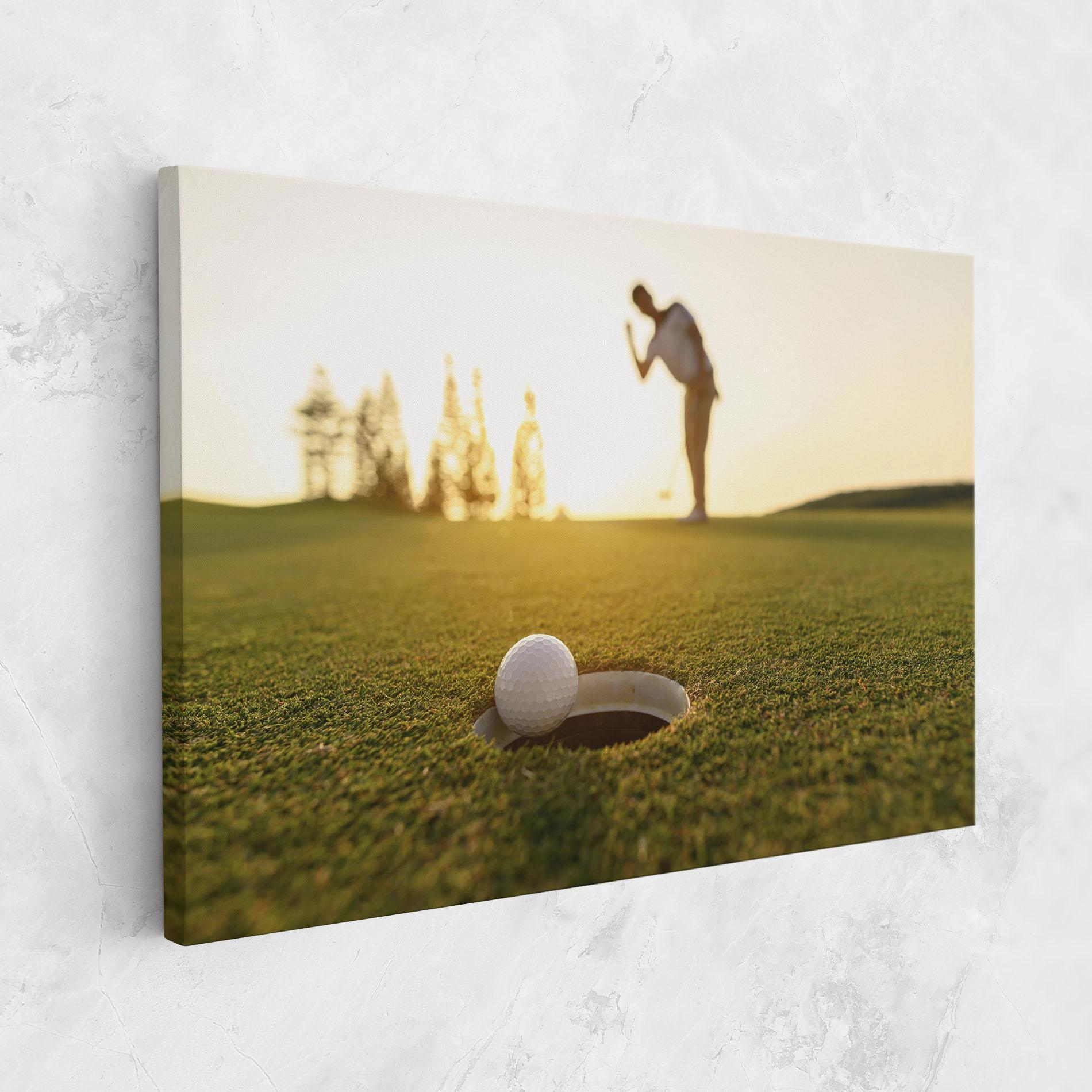 Картина на платно Golfer Concept mockup 1