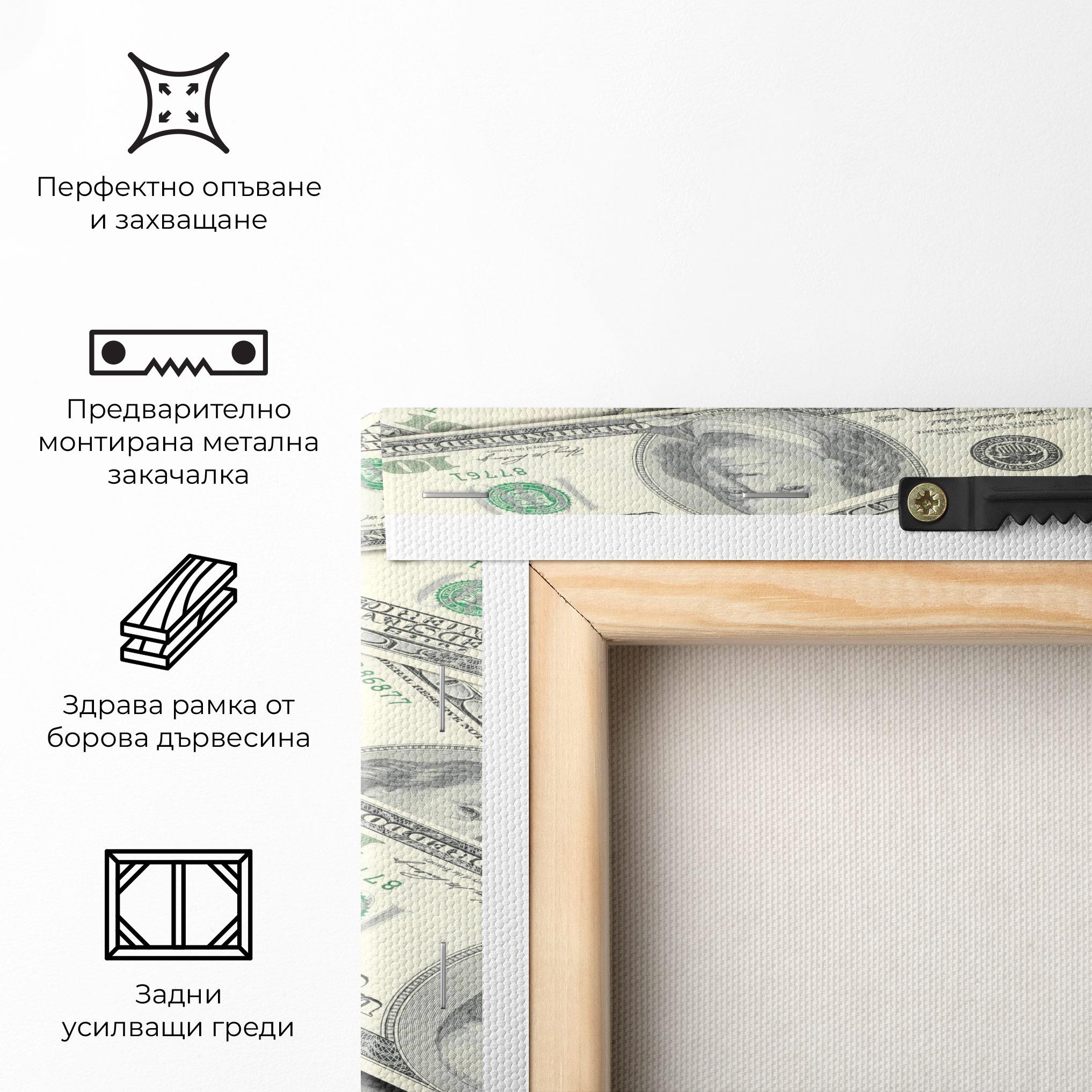 Картина на платно 3d Golf Ball mockup 5