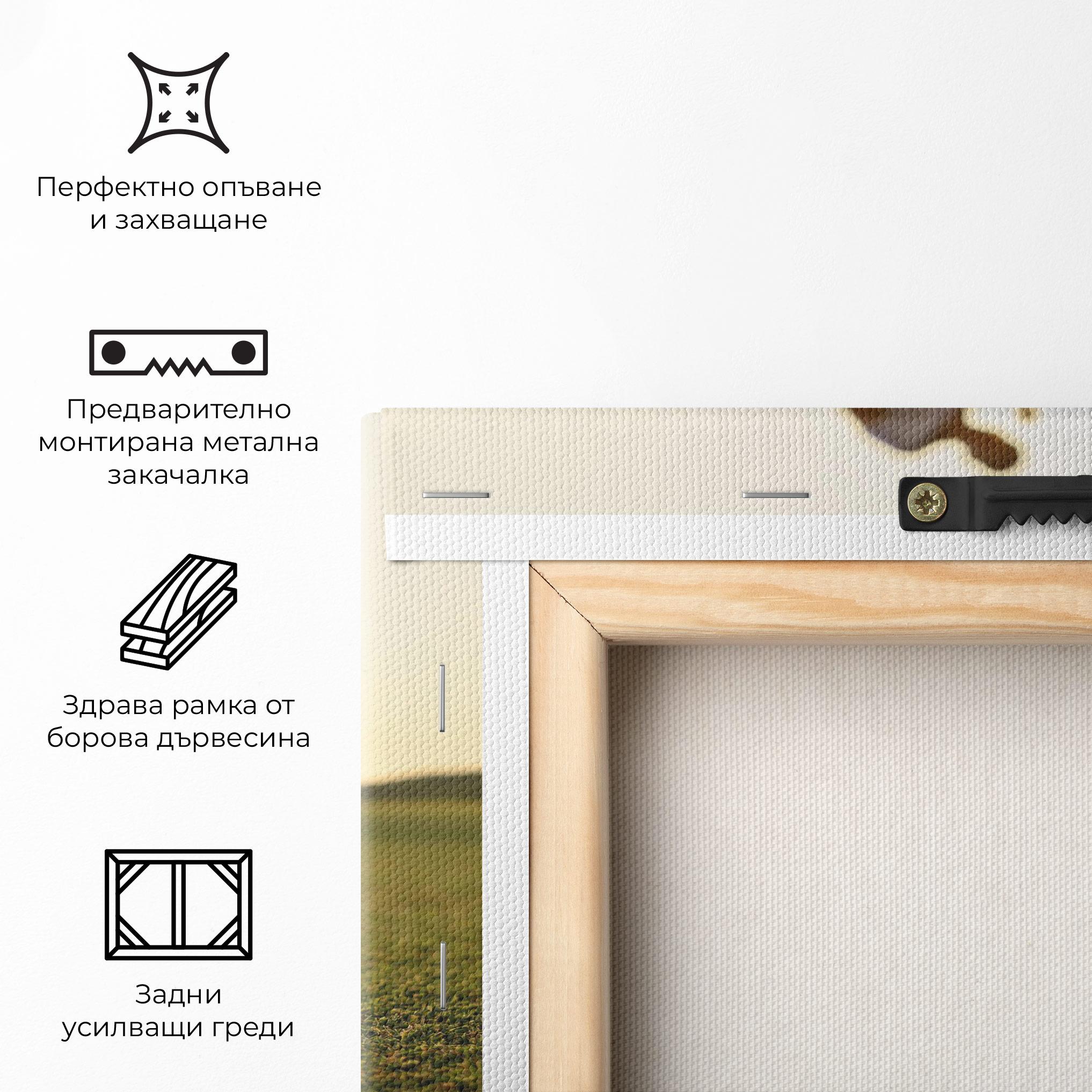 Картина на платно Golfer Concept mockup 5