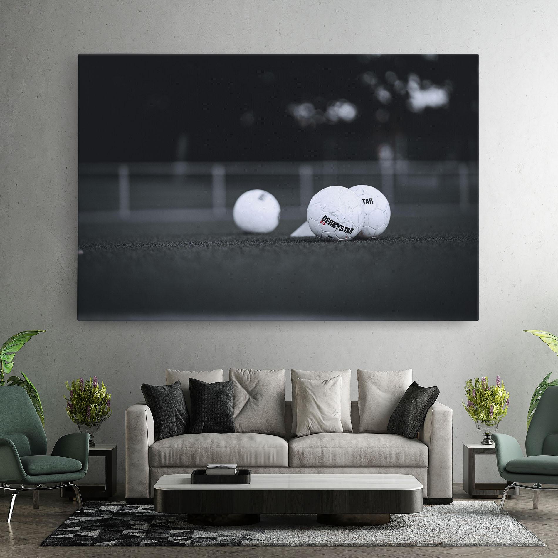Картина на платно Golf Ball On Grey mockup 7