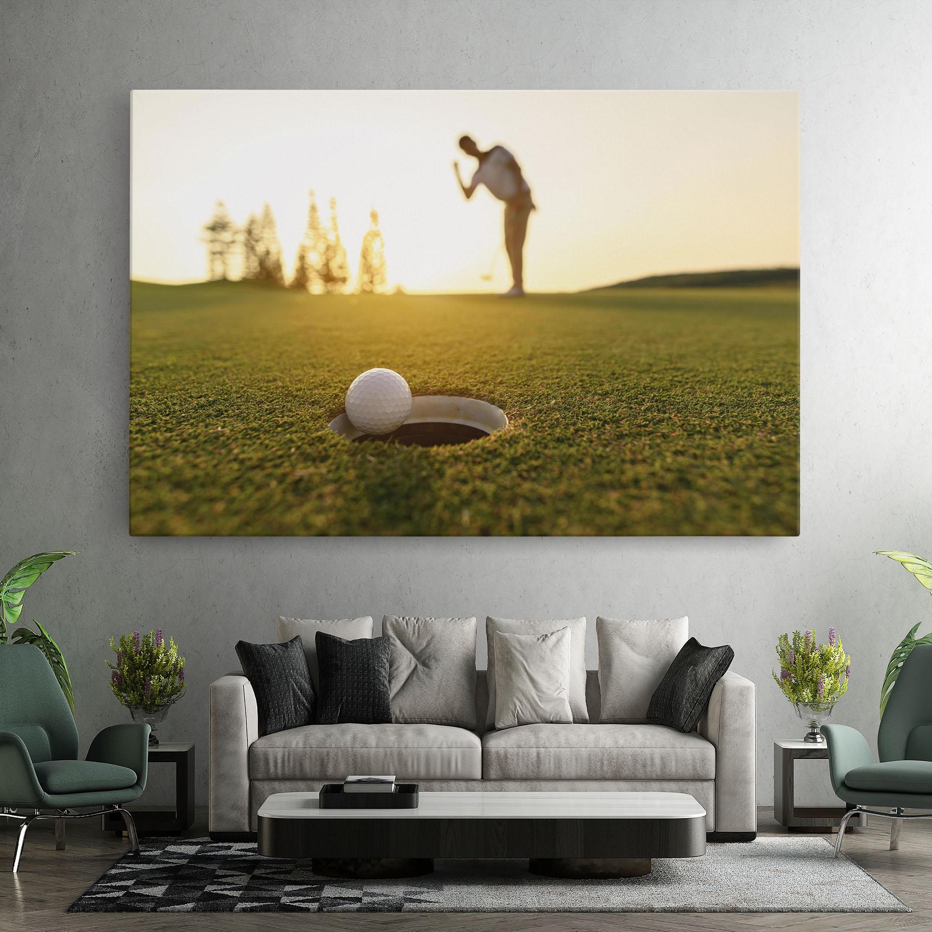 Картина на платно Golfer Concept mockup 7