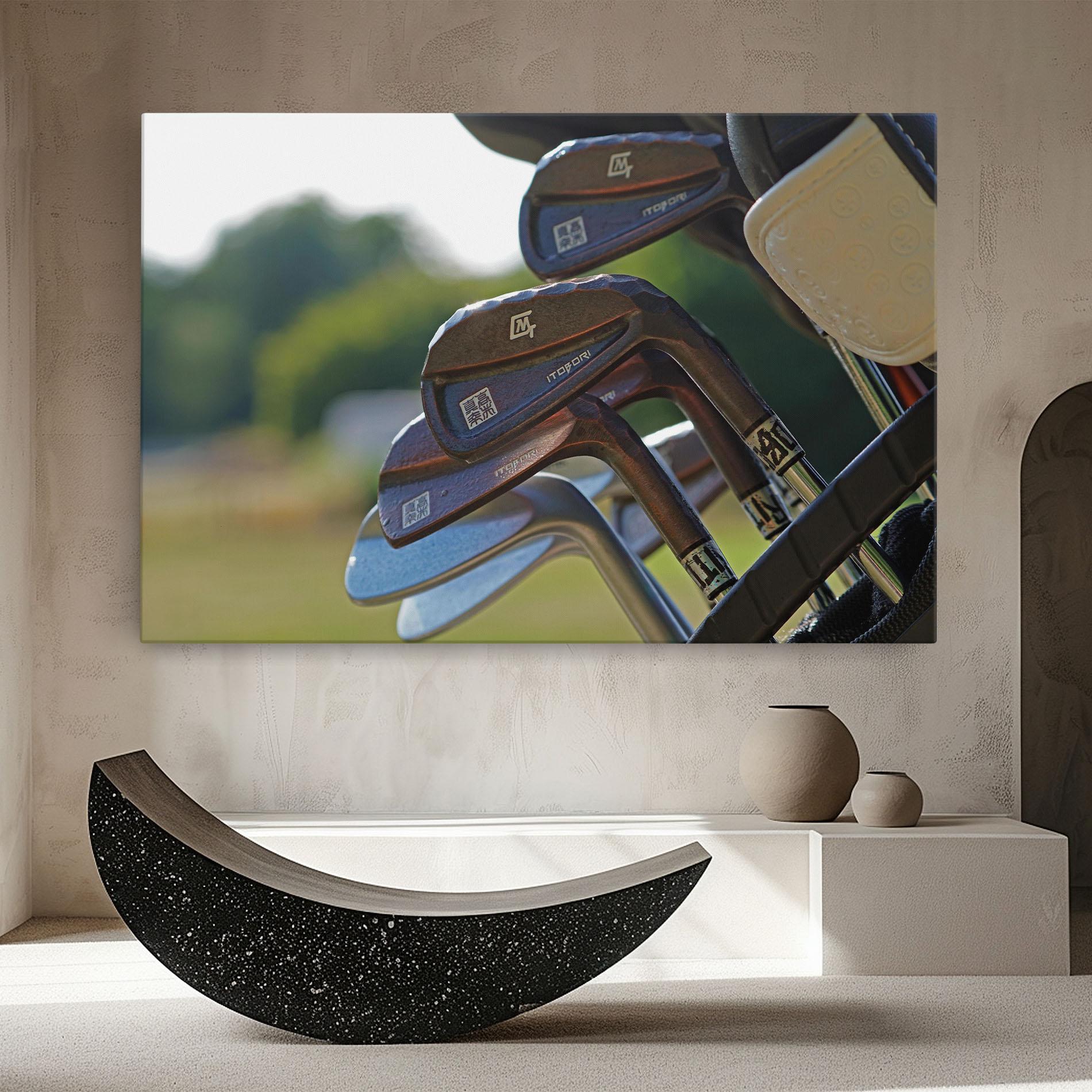 Картина на платно Brown Golf Club mockup 8