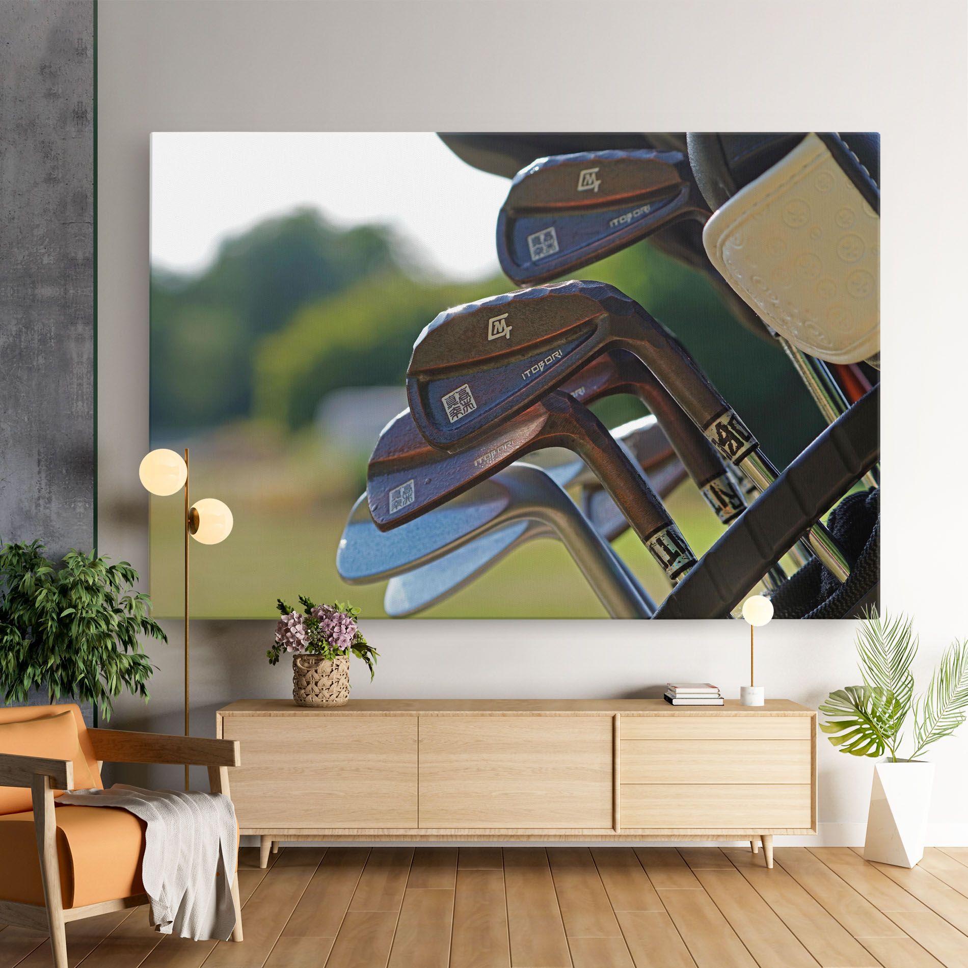 Brown Golf Club mockup 9