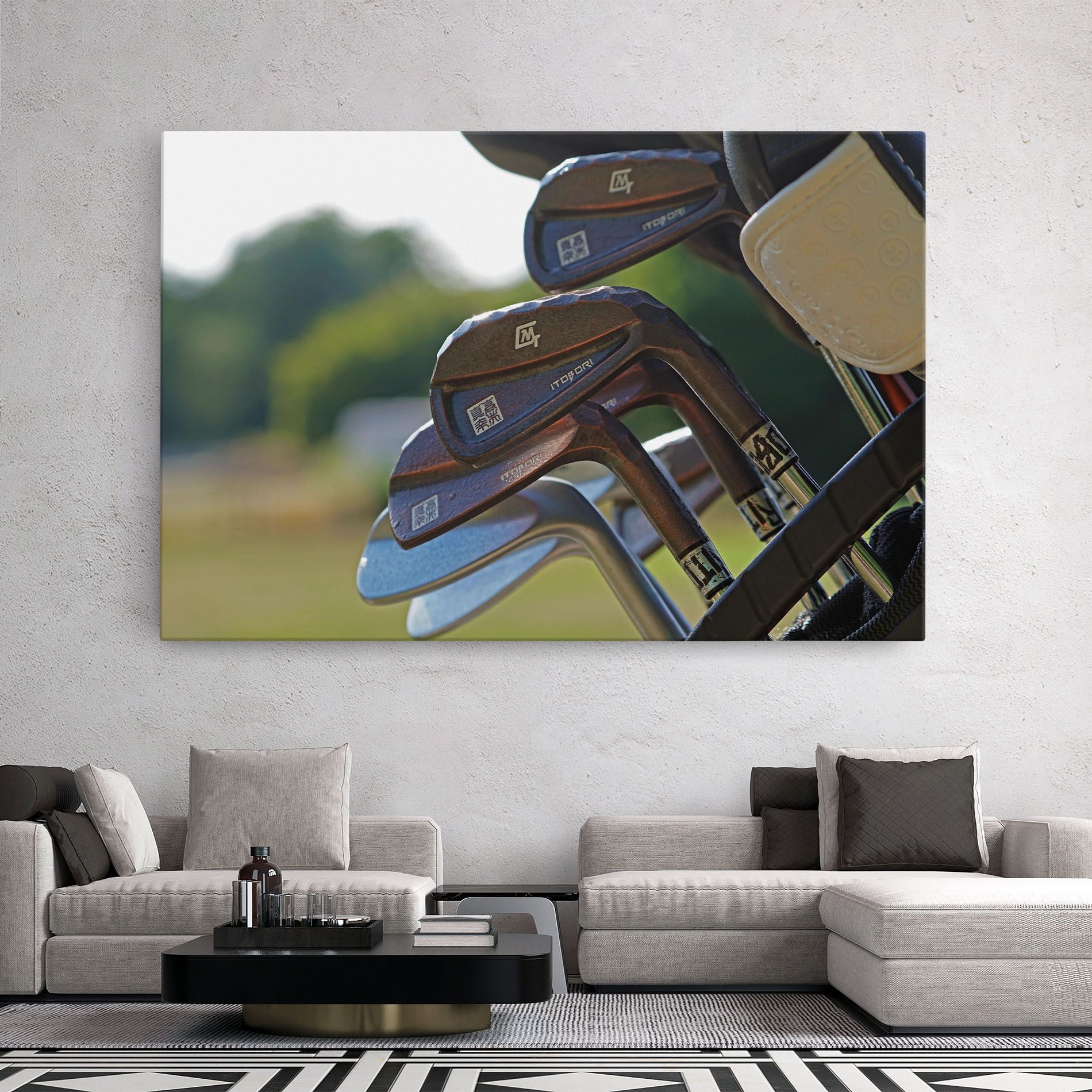 Brown Golf Club mockup 2