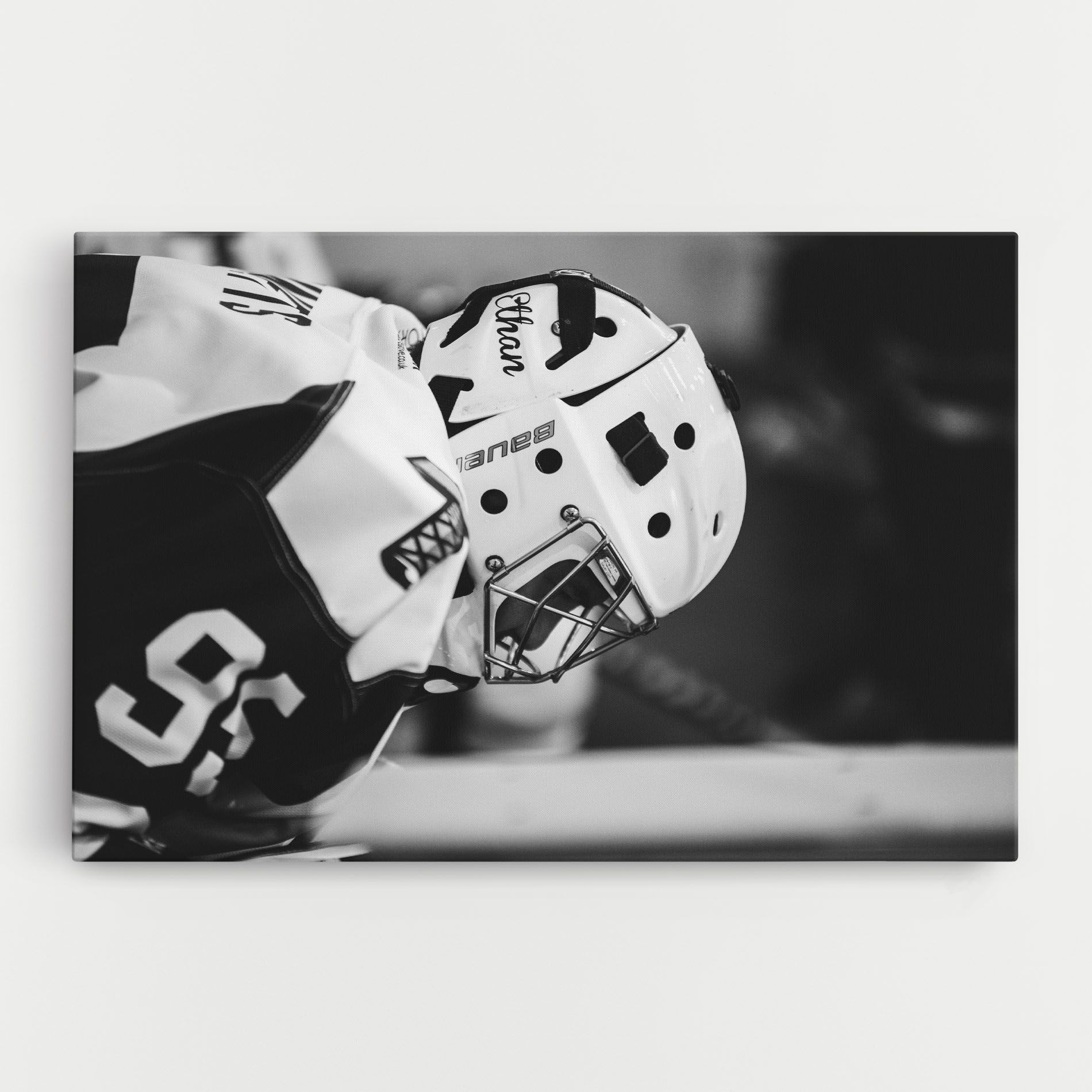 Black White Hockey mockup 0