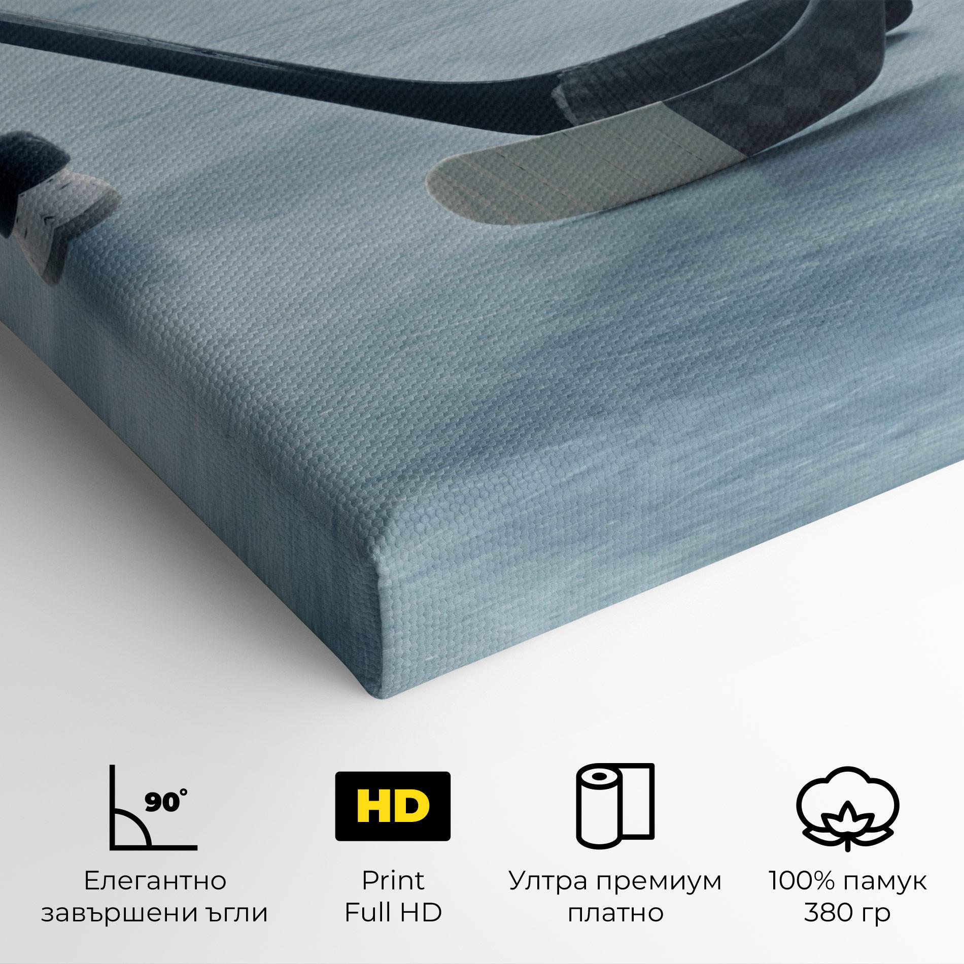 Картина на платно Ice Insight mockup 4