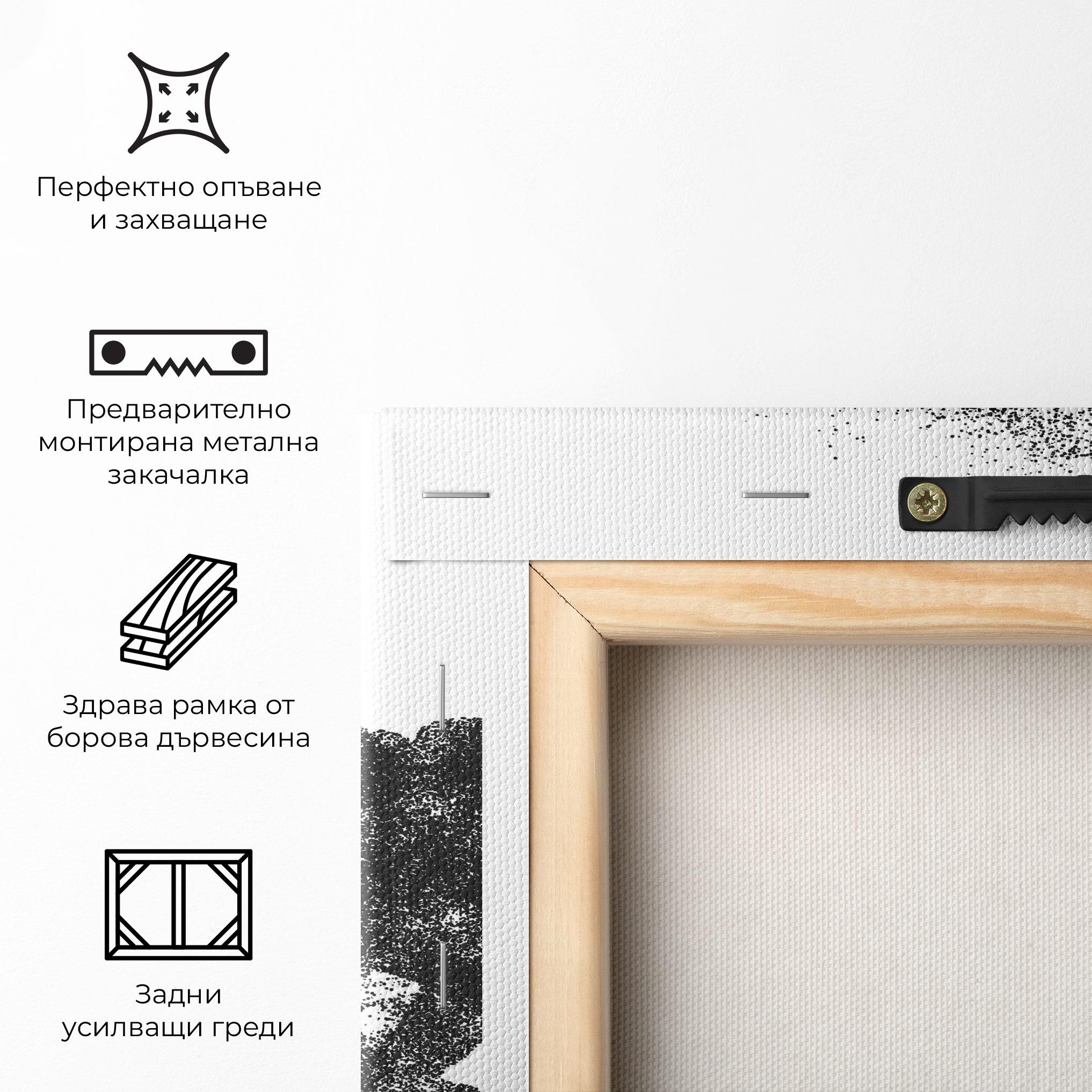 Картина на платно Hockey Playing mockup 5