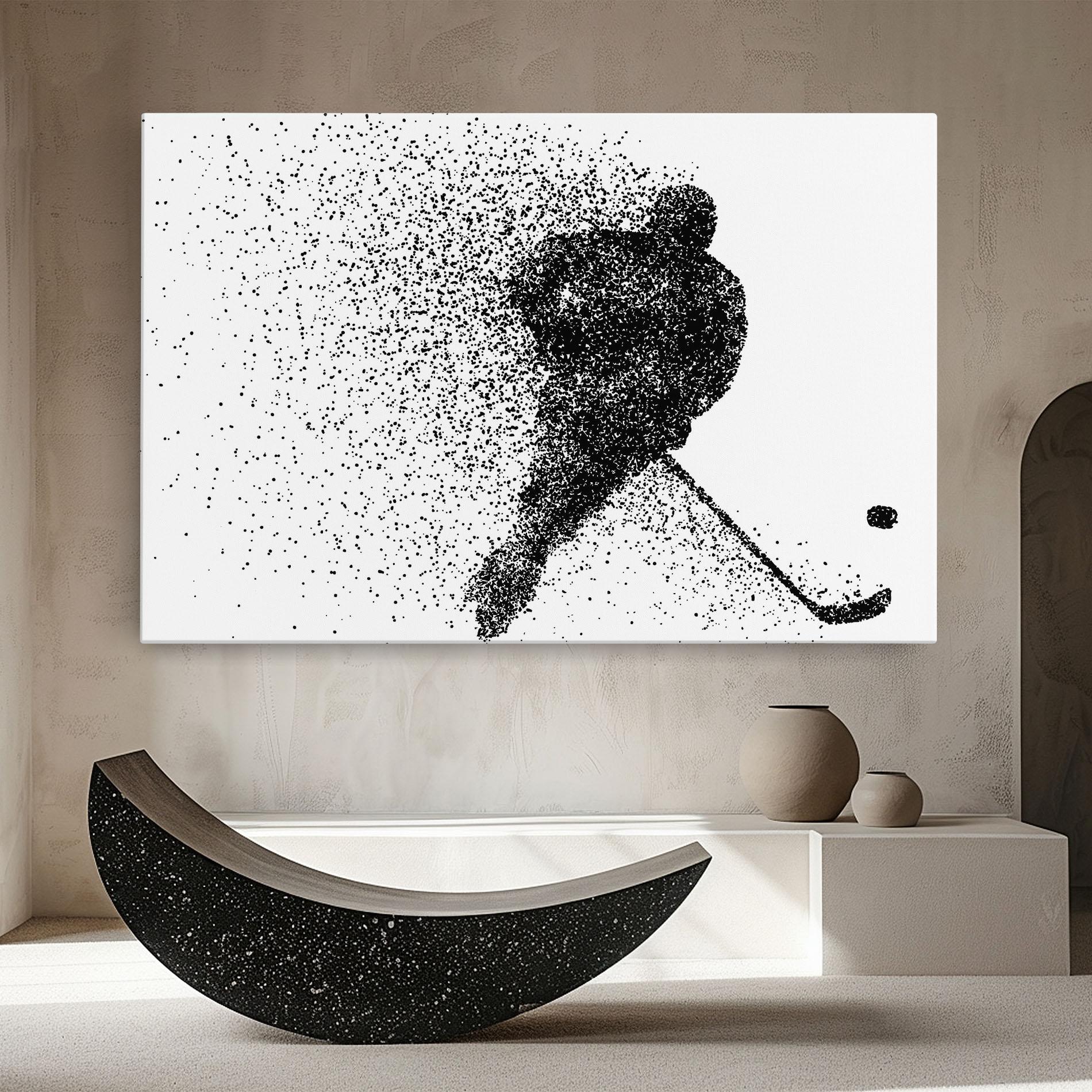 Картина на платно Hockey Art mockup 8