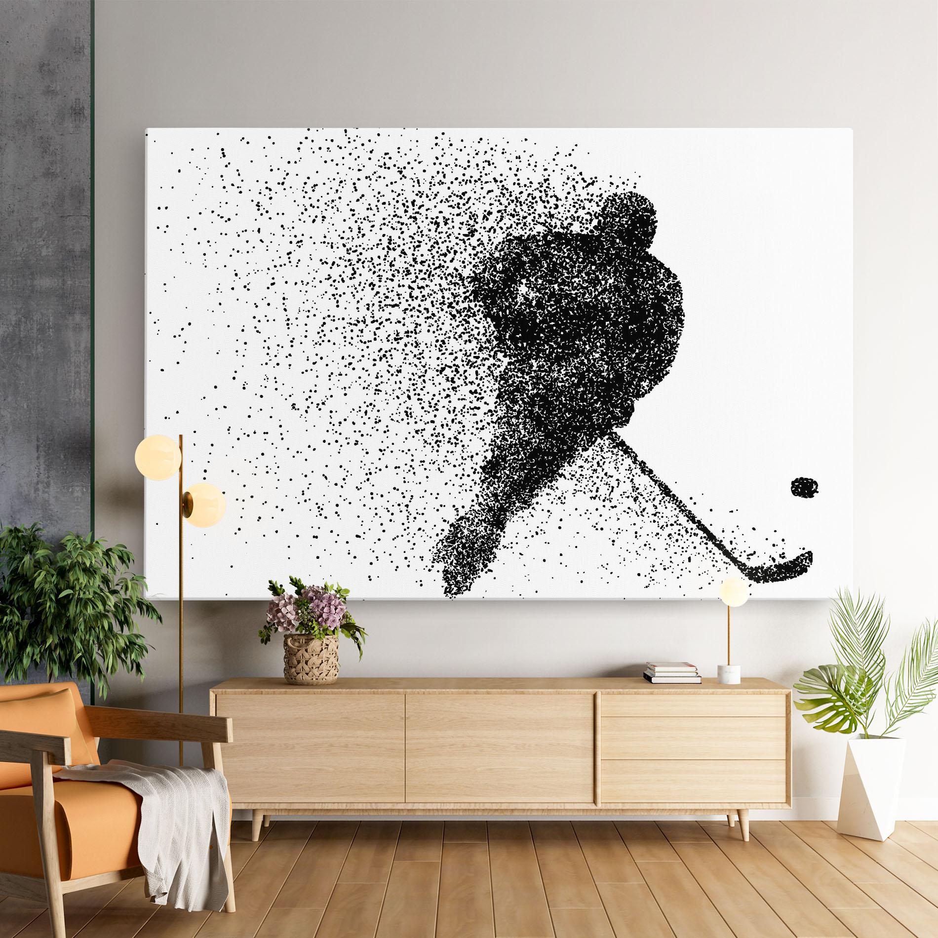 Картина на платно Hockey Art mockup 9
