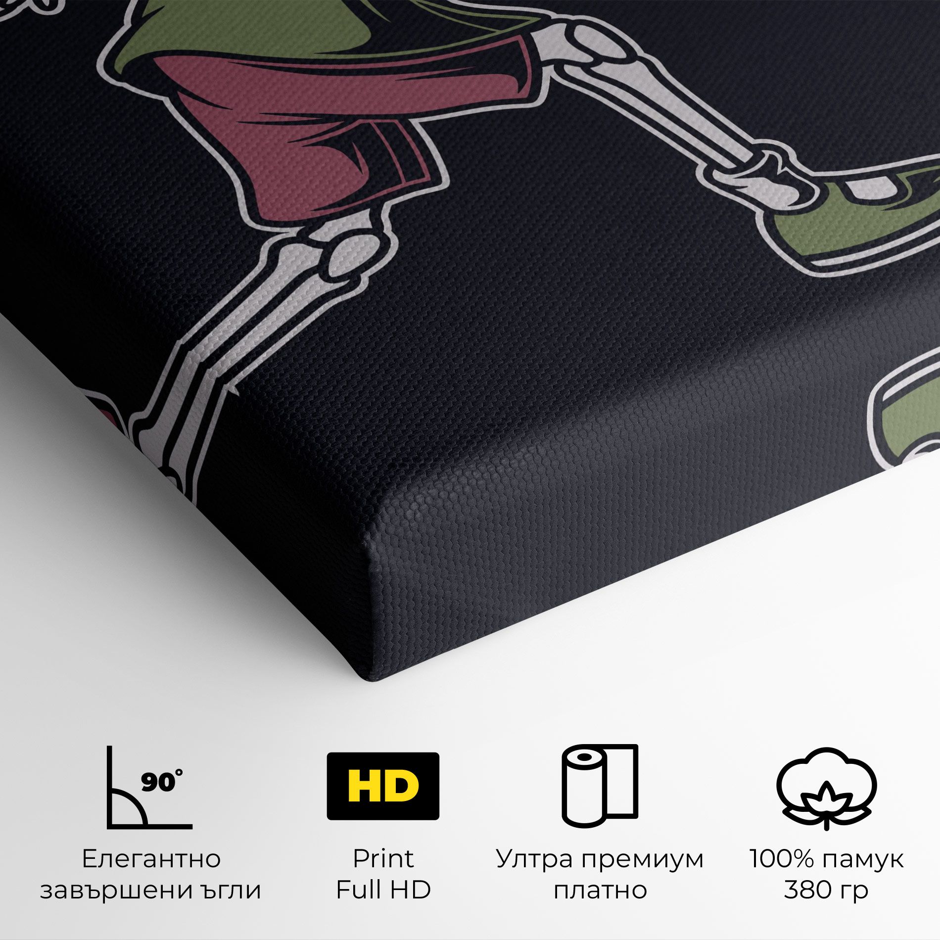 Skull Tennis mockup 4