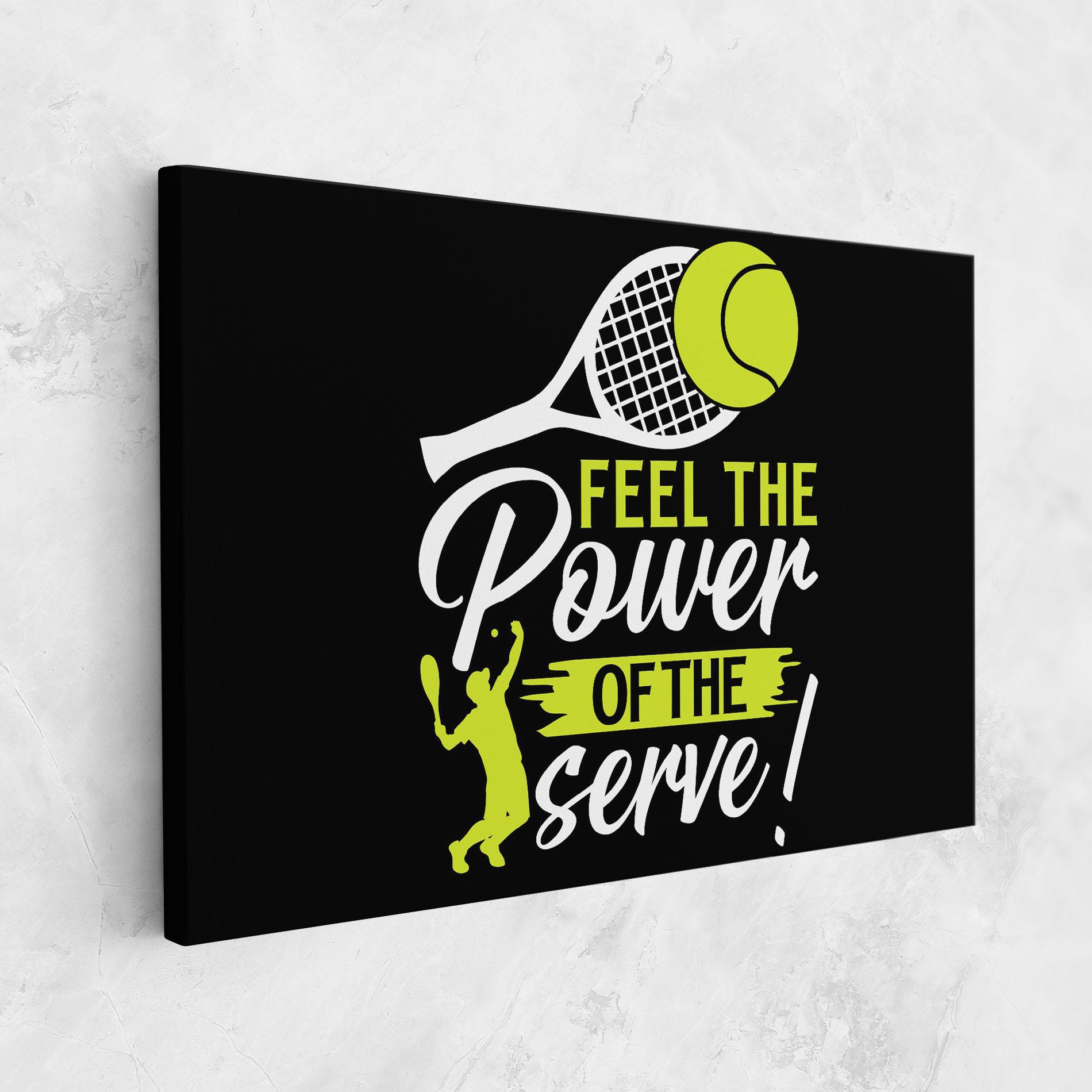 Картина на платно Power Serve mockup 1