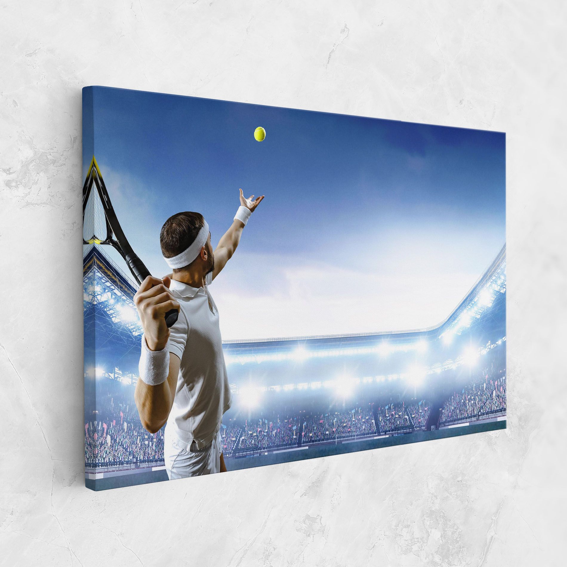 Stadium Tennis Player mockup 1