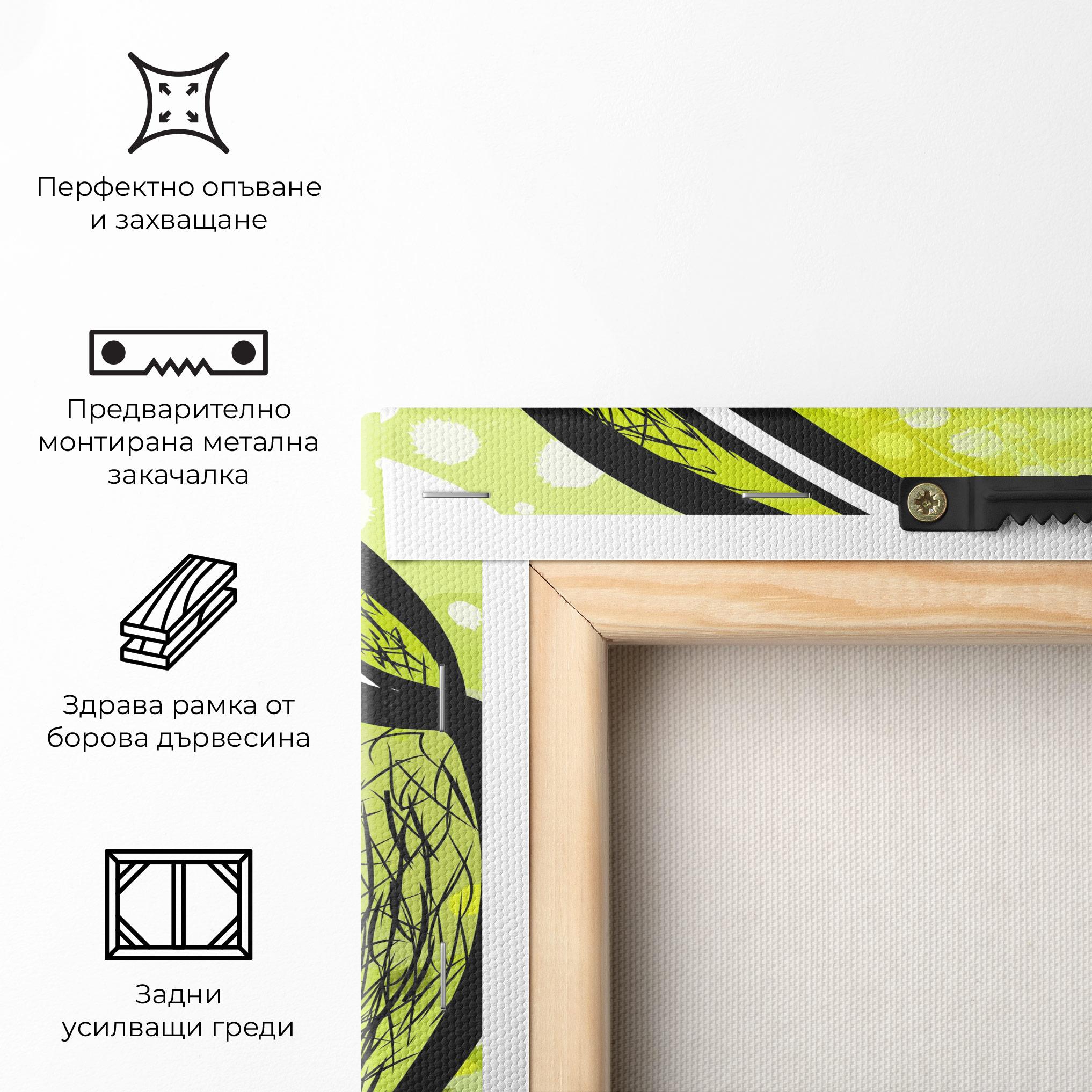 Картина на платно Big Tennis Ball mockup 5