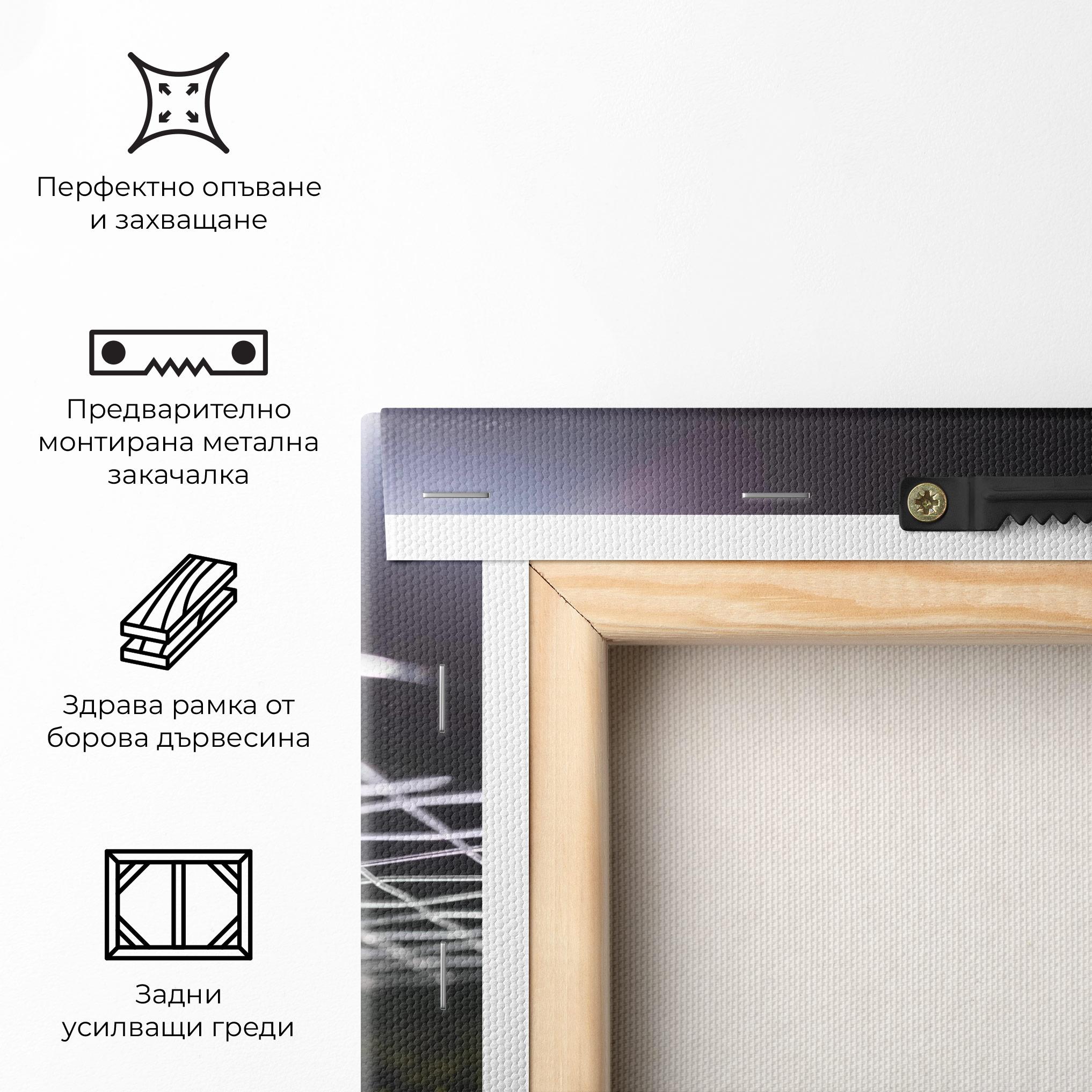 Картина на платно Close Up Tennis Ball mockup 5