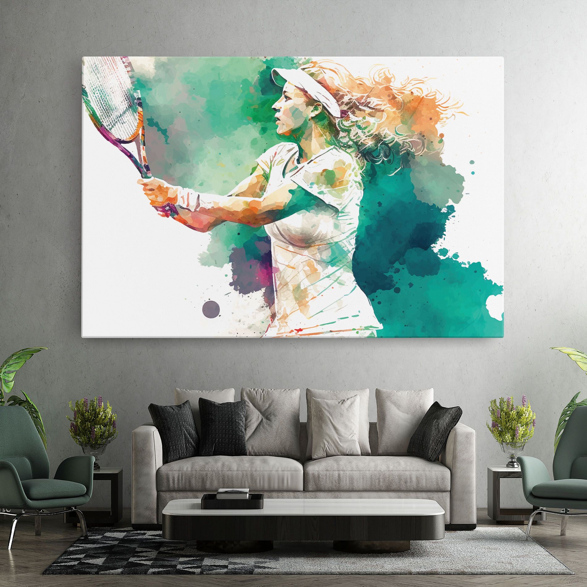 Green Art Tennis mockup 7