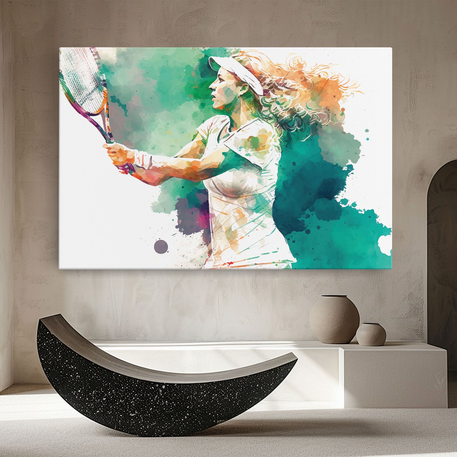 Green Art Tennis mockup 8