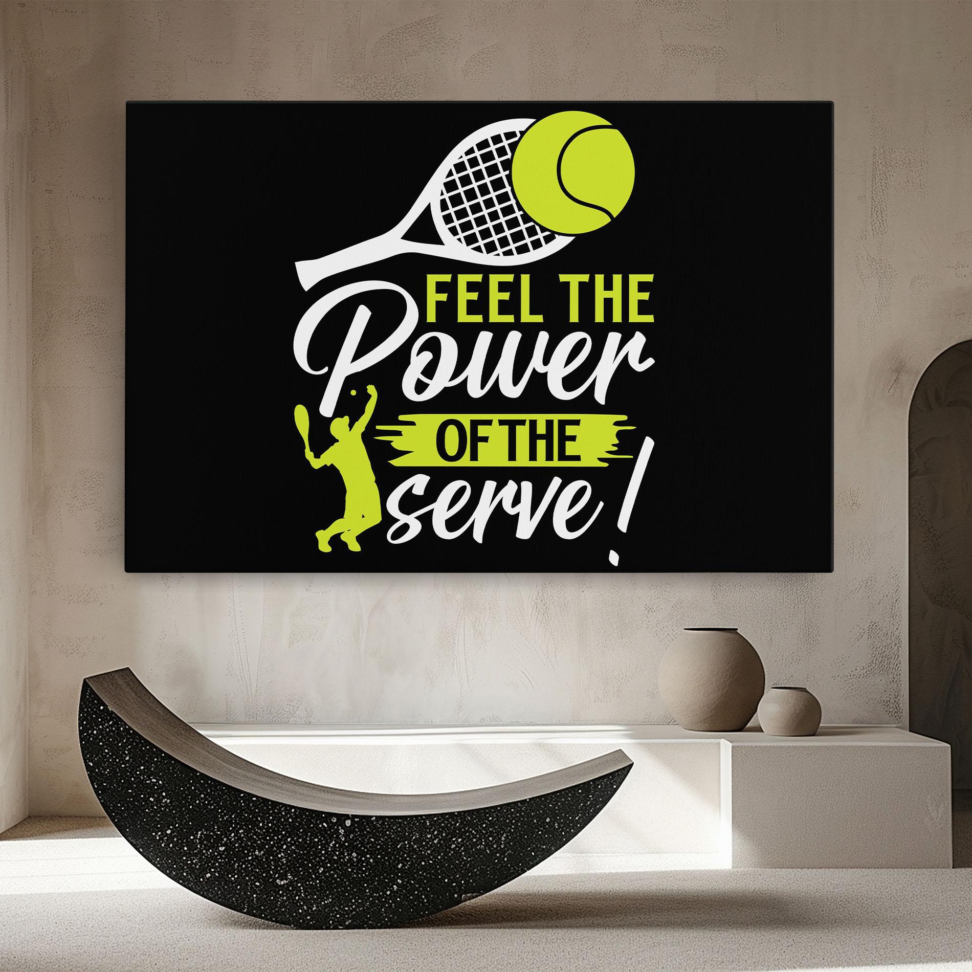 Картина на платно Power Serve mockup 8