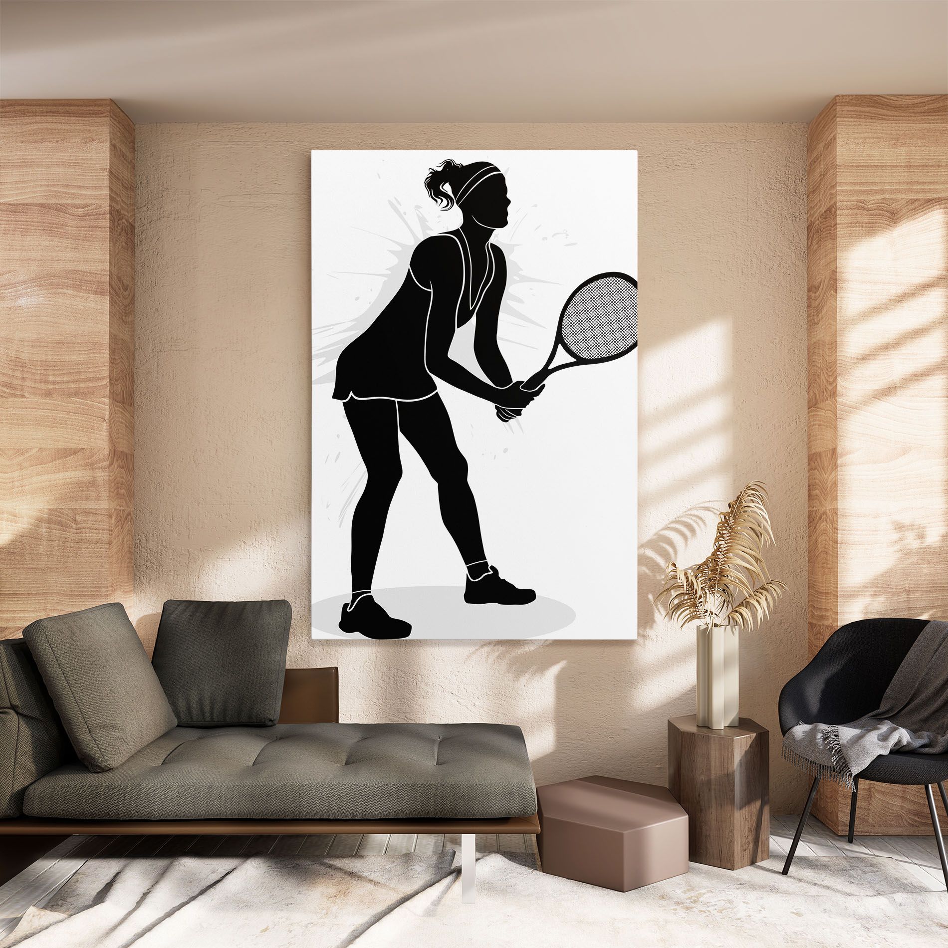 Female Tennis Player mockup 8