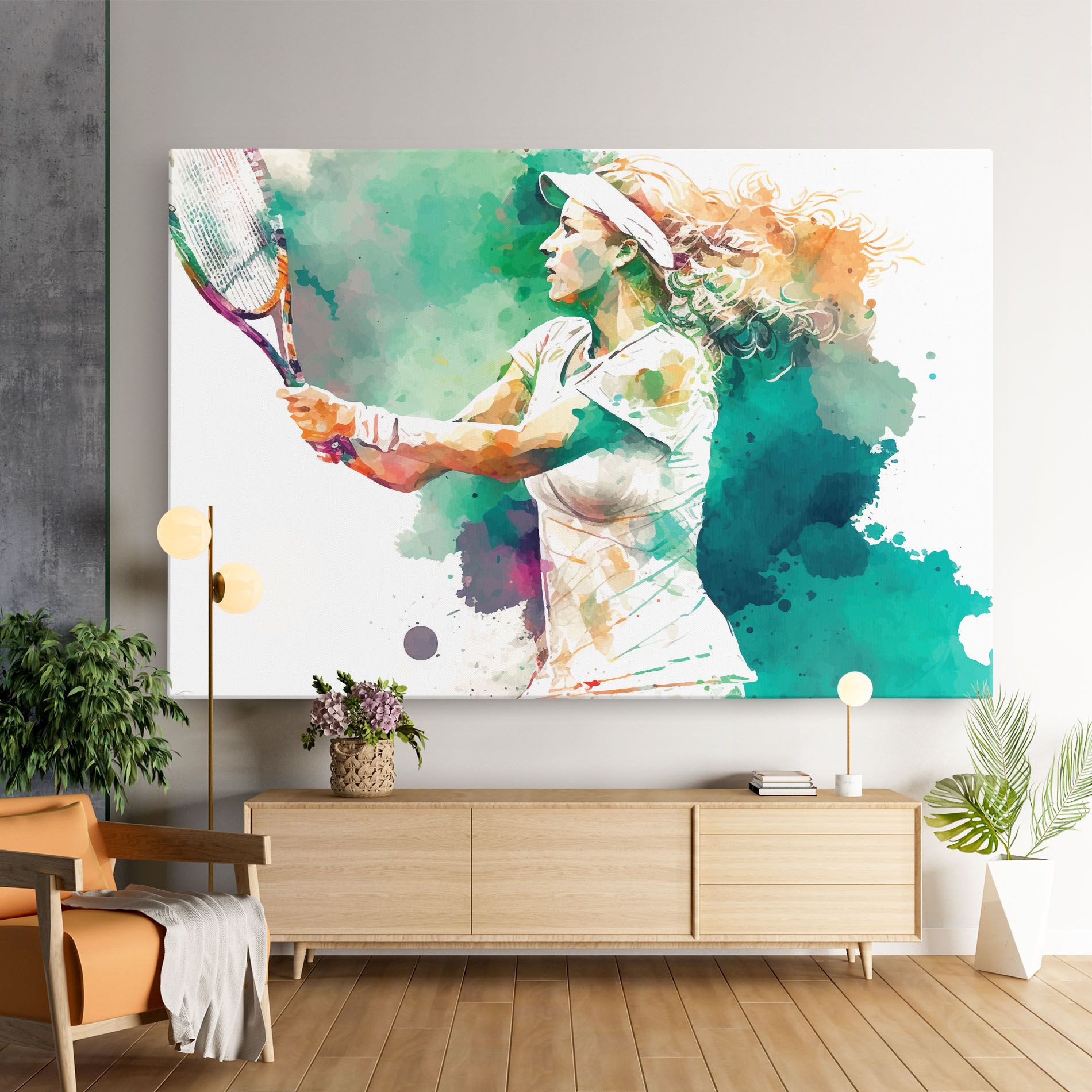 Green Art Tennis mockup 9