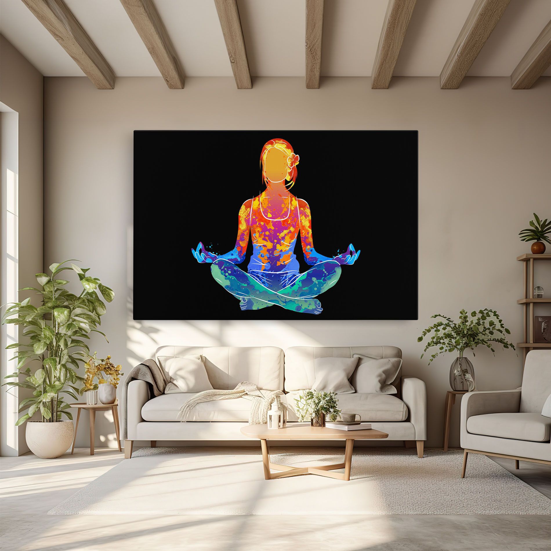 Colorful Meditation mockup 6