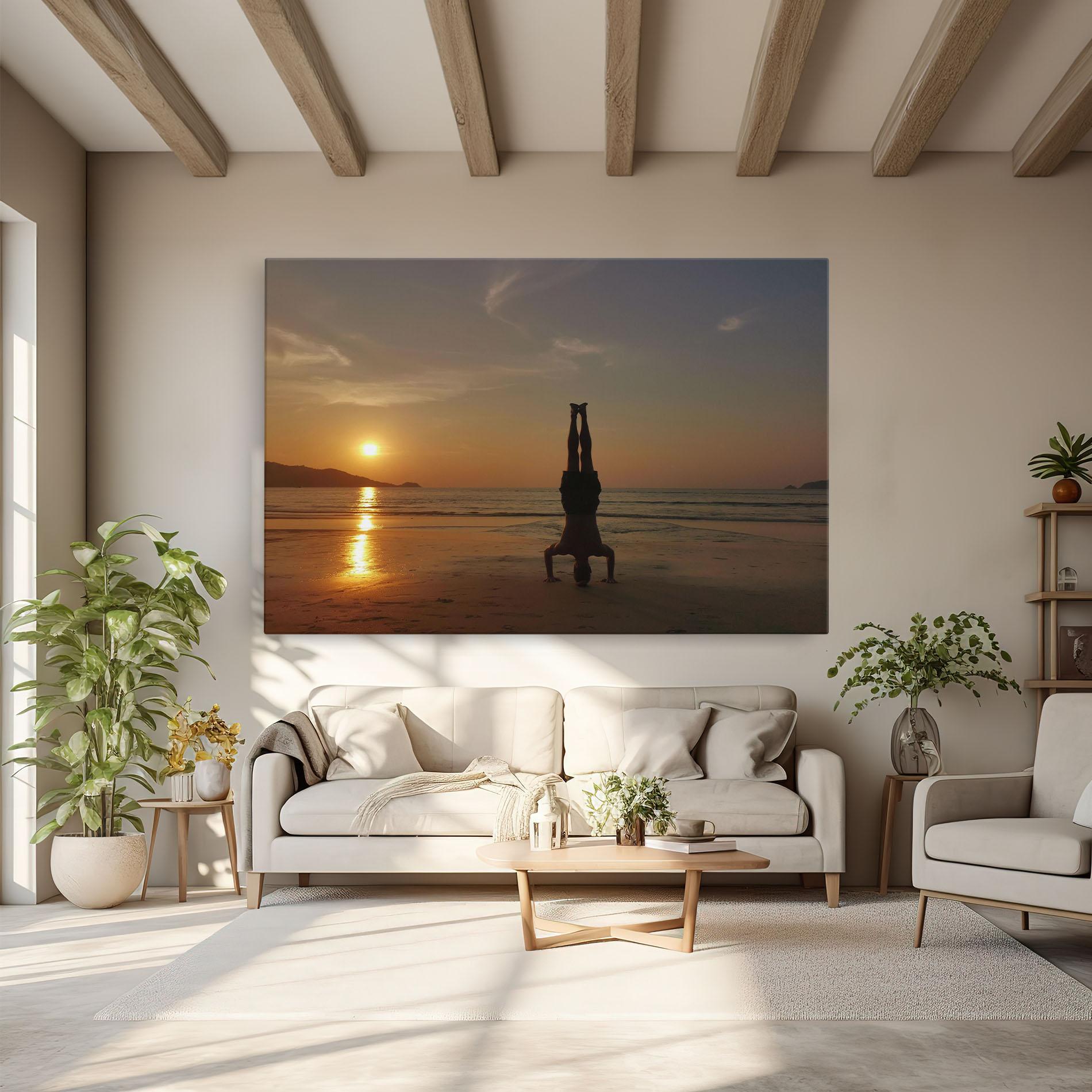 Картина на платно Inner Inhale mockup 6