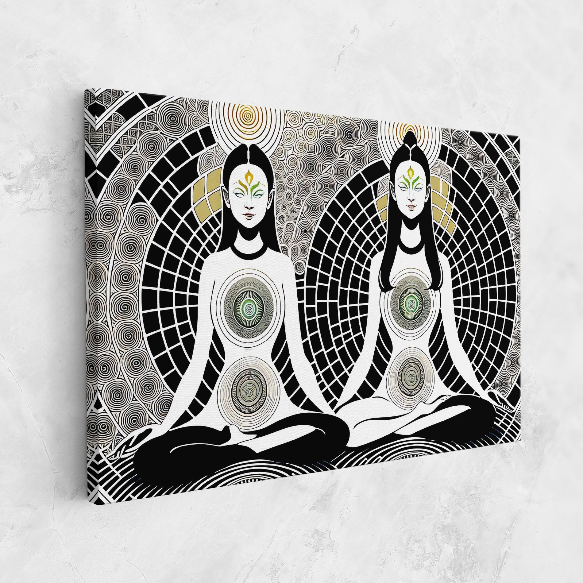 Clolorful Meditation mockup 1