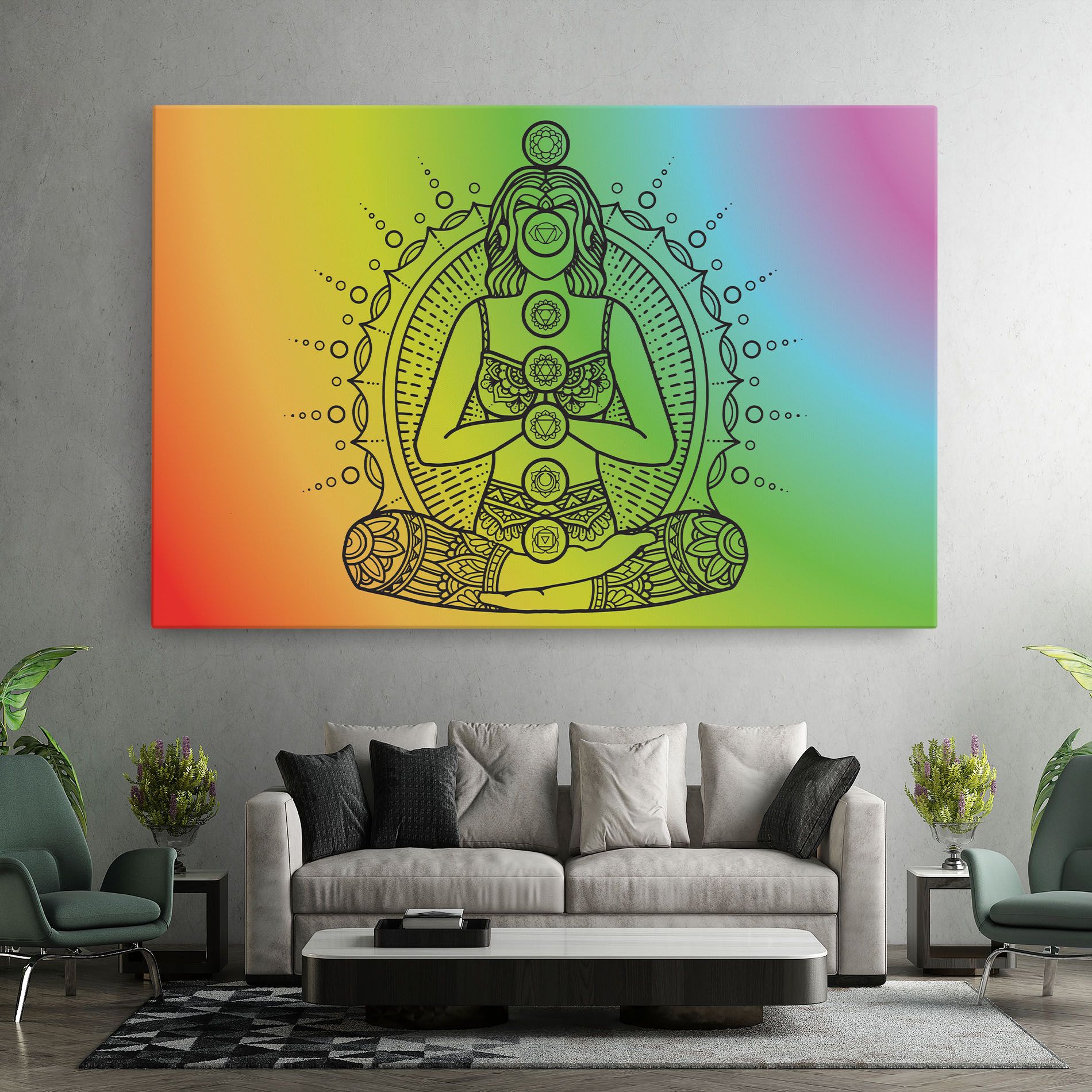 Girl Meditation mockup 7