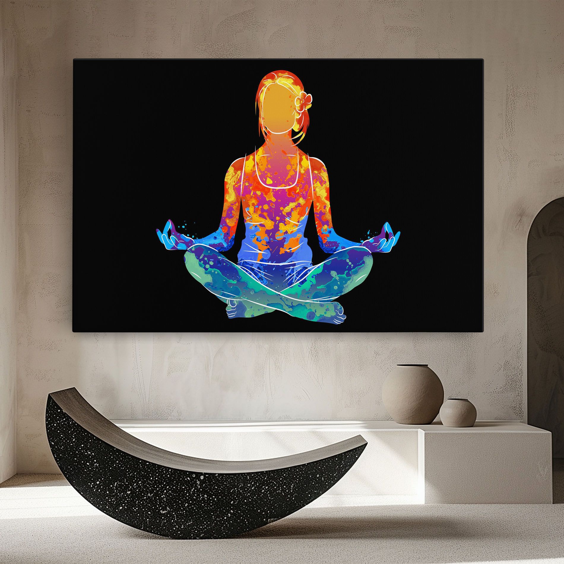 Colorful Meditation mockup 8