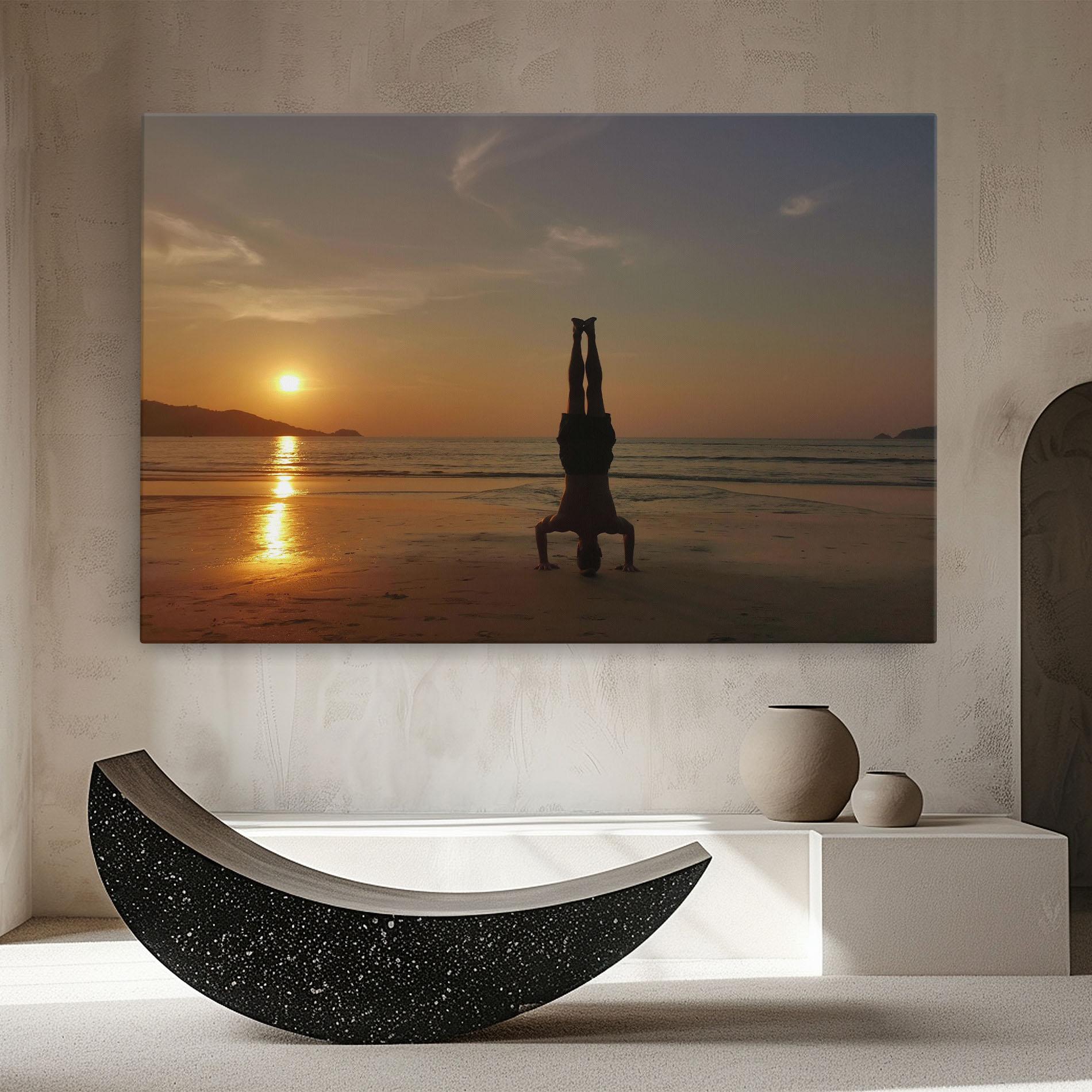 Картина на платно Inner Inhale mockup 8