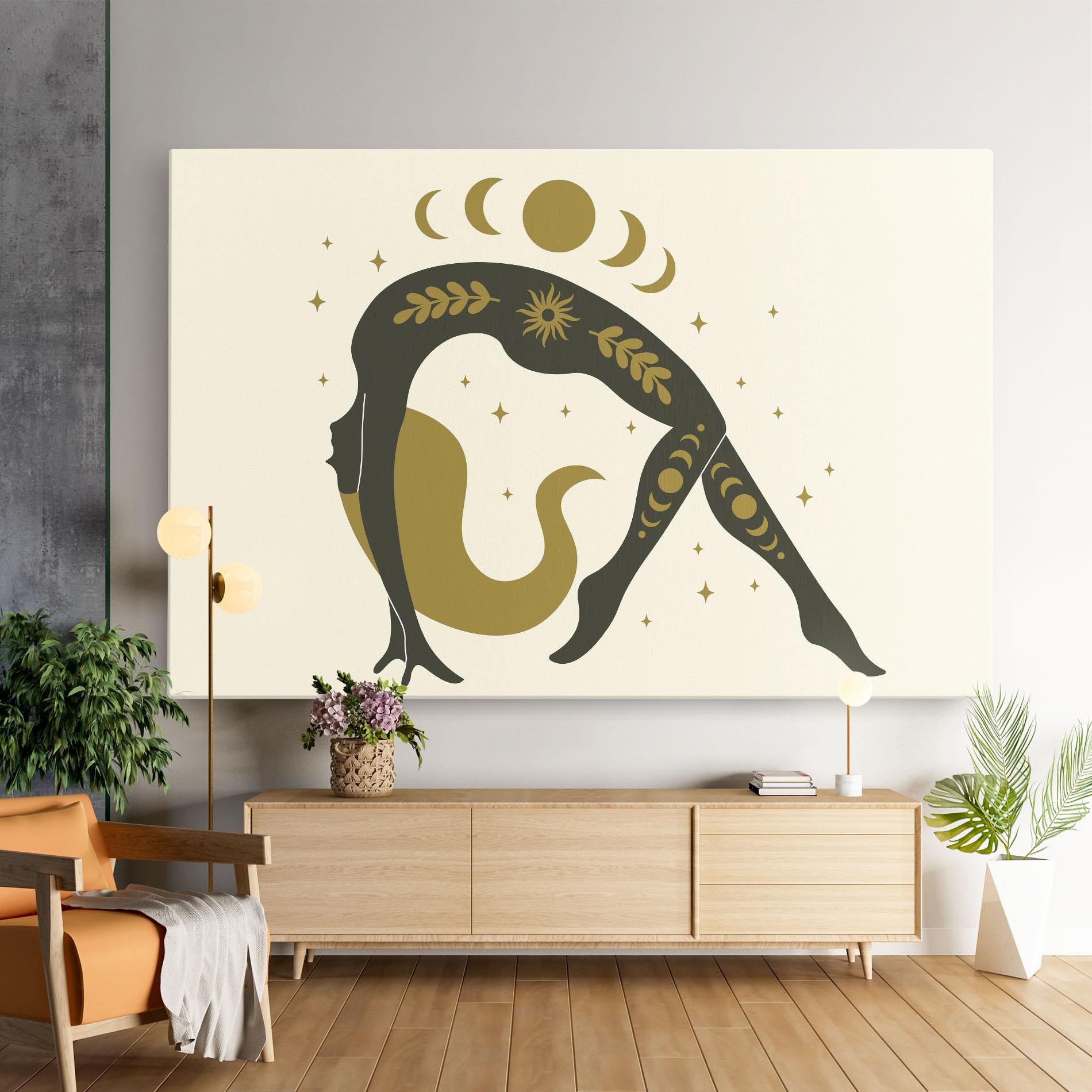 Картина на платно Chamatkarasana mockup 9